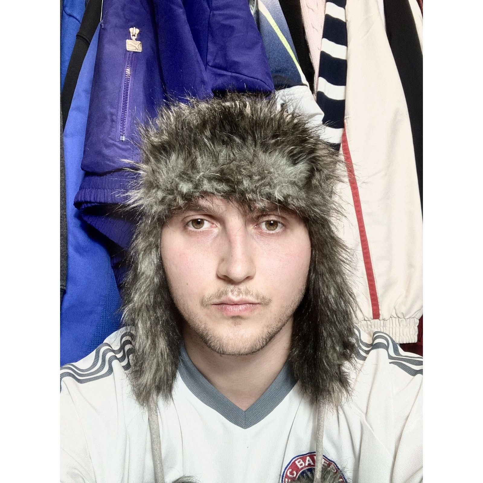 Japanese Brand Y2K Vintage Fuzzy Fur Ushanka Hat avant garde+ Size ONE SIZE - 3 Thumbnail