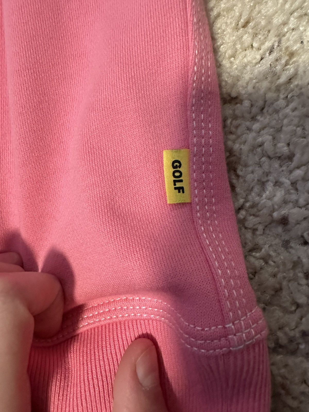 Golf Wang × Golf le Fleur Golf Wang Pink Sweatshirt Size US M / EU 48-50 / 2 - 6 Thumbnail
