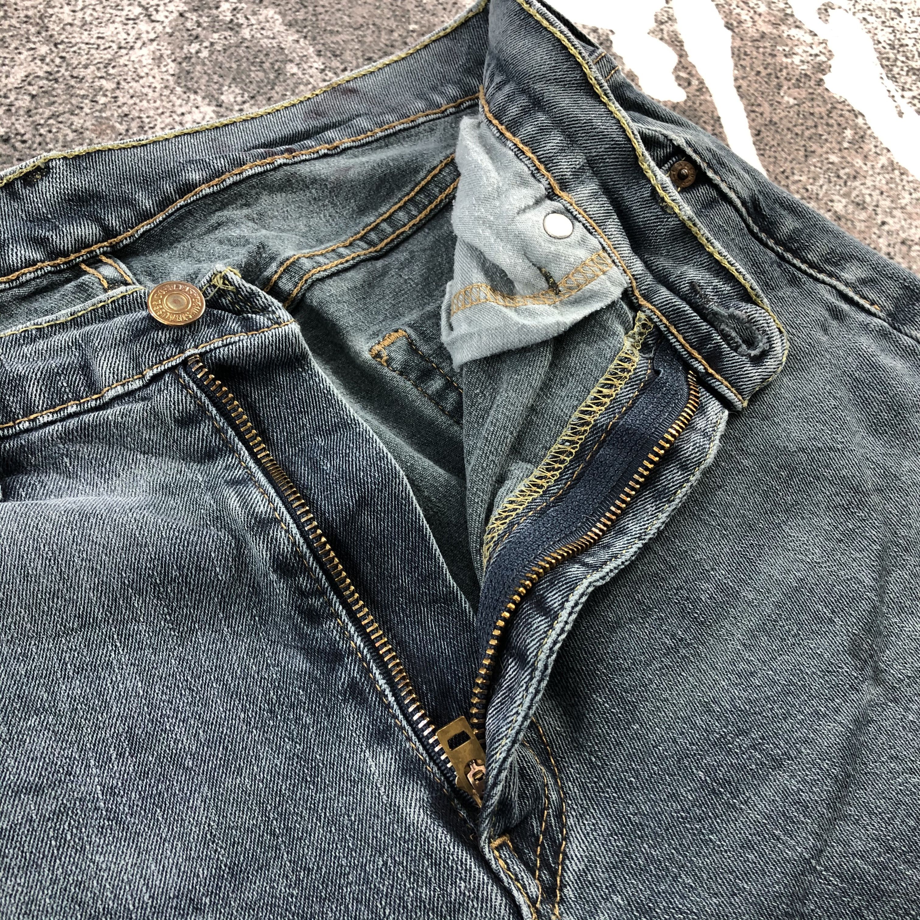 Levi's Vintage Levi's 505 Jeans Released Hem Denim KJ781 Size US 34 / EU 50 - 11 Thumbnail