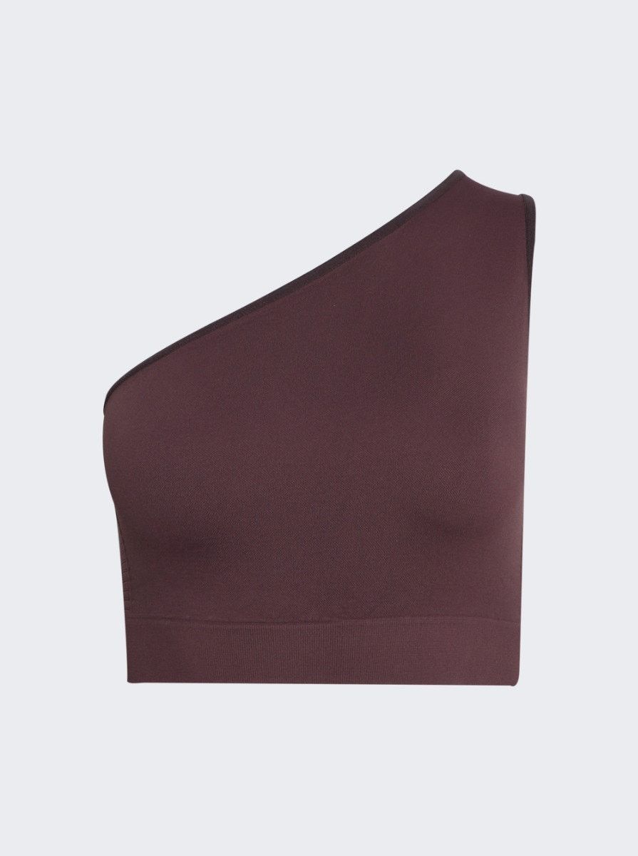 Rick Owens o1mle0426 Knit Athena Top Amethyst in Dark Brown Size M / US 6-8 / IT 42-44 - 1 Thumbnail