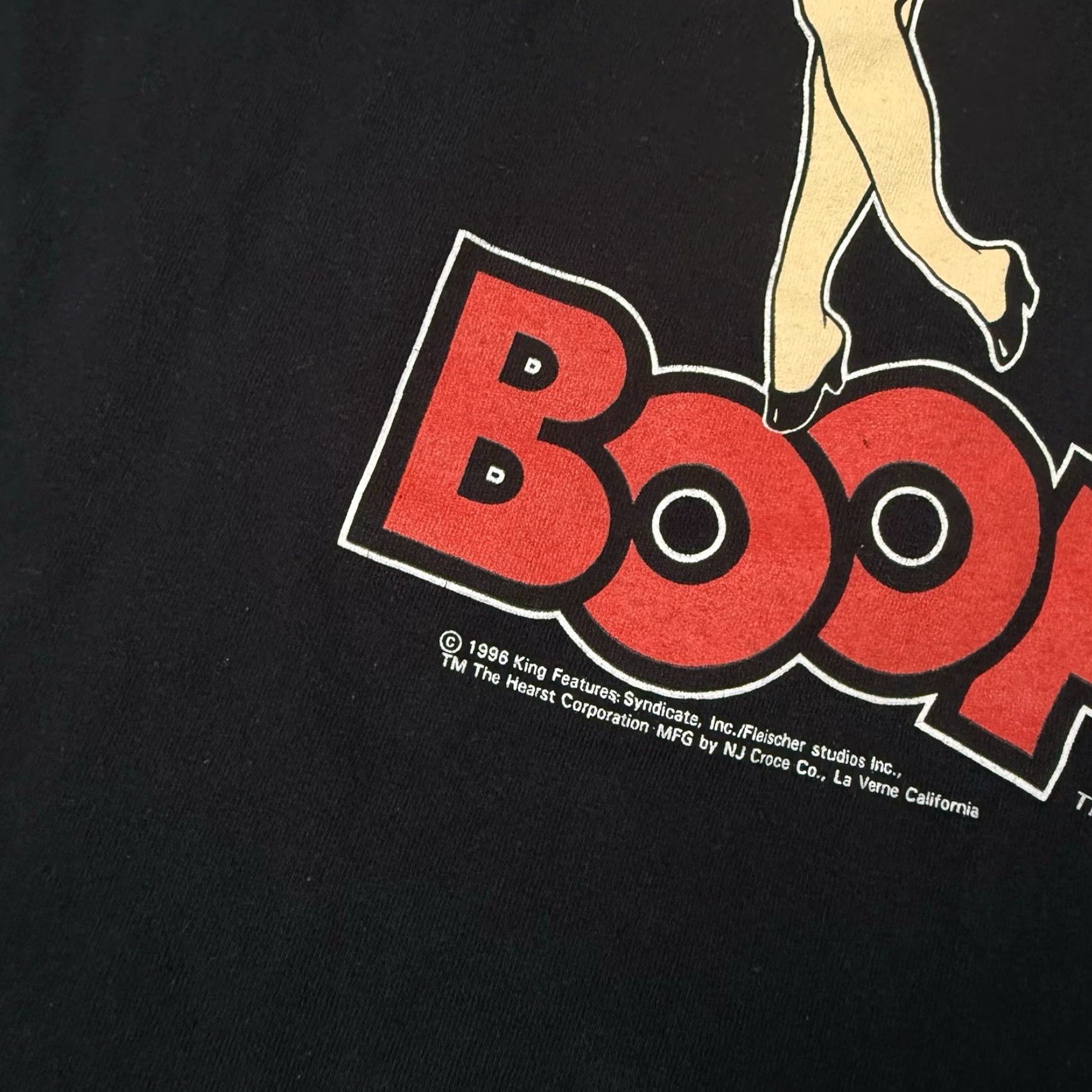 Doublet VINTAGE Betty Boop T Shirt Mens M Black Double Sided Graphic 1996 Rare Tee Size US M / EU 48-50 / 2 - 3 Thumbnail