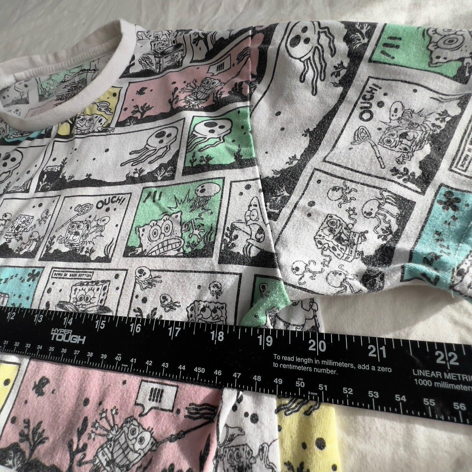 Nickelodeon Spongebob Squarepants AOP Comic Book T-Shirt Men’s L Size US L / EU 52-54 / 3 - 4 Thumbnail