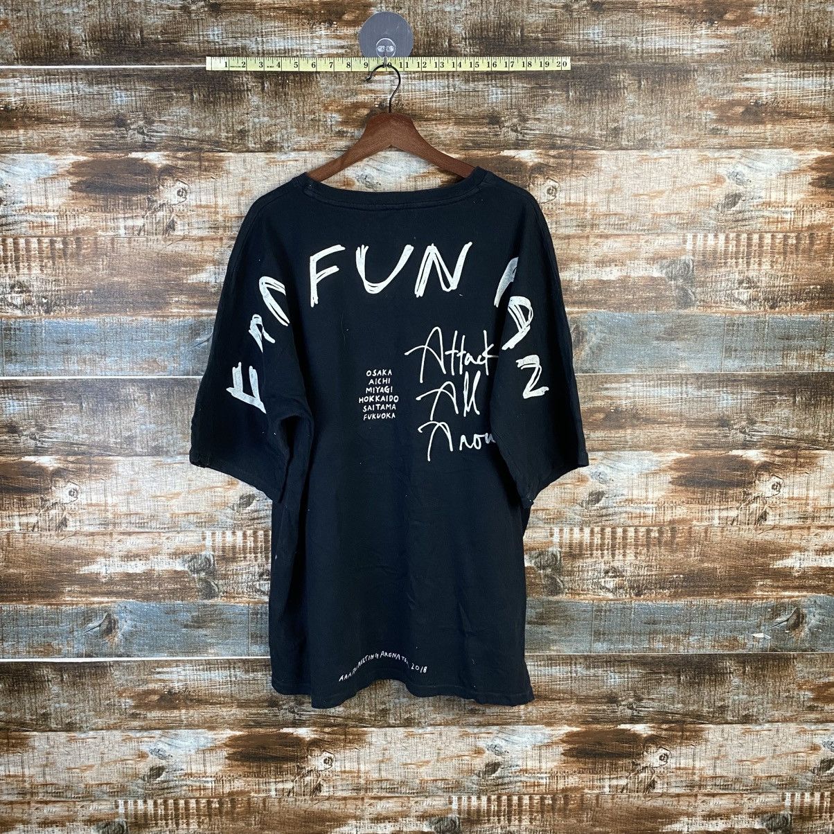 Band Tees DL Fan Fun Fan Black T-Shirt #C1202 Size US XL / EU 56 / 4 - 11 Thumbnail