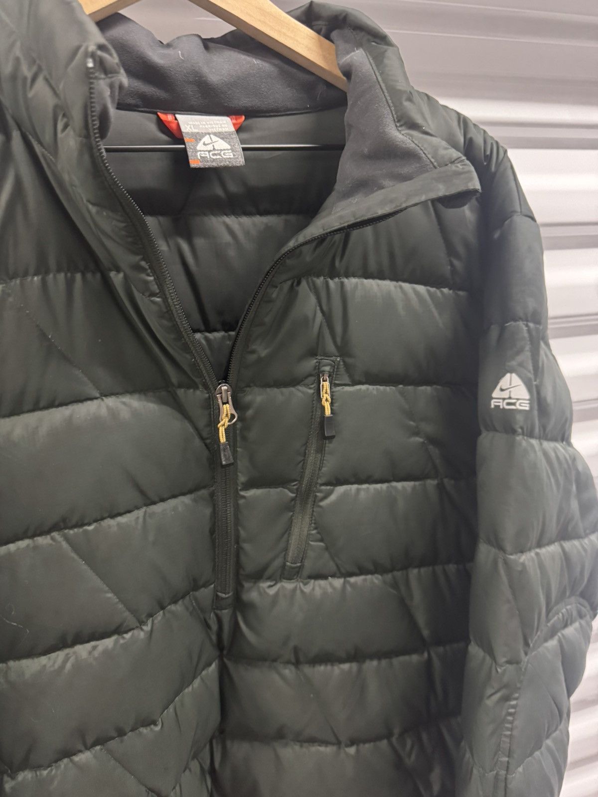 Nike Vintage Nike ACG 550 Down Quarter Zip Puffer Size US XL / EU 56 / 4 - 4 Thumbnail