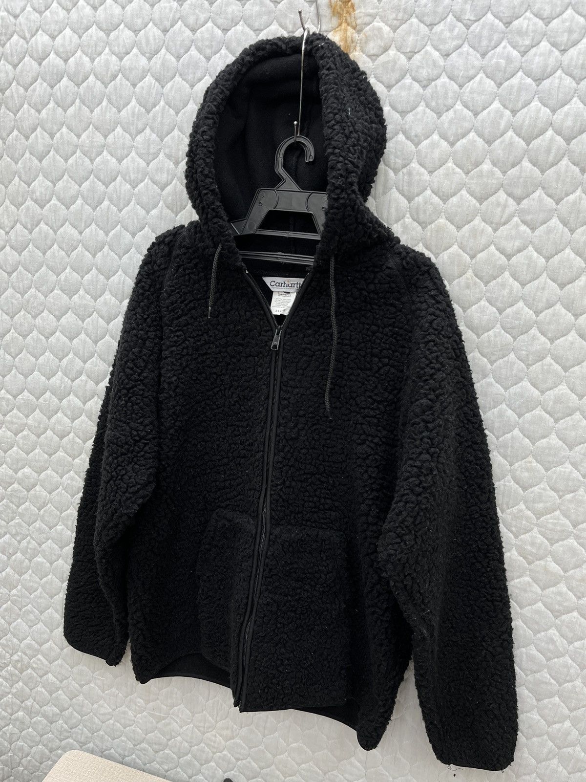 Carhartt 🔥STEALS🔥 CARHARTT RETRO DEEP PILE HOODIE FLEECE JACKET Size US XL / EU 56 / 4 - 2 Thumbnail