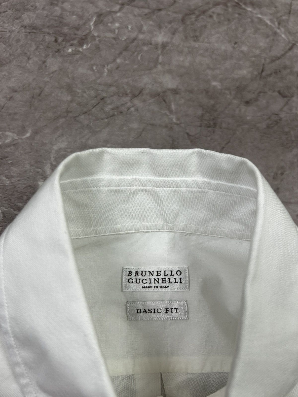 Brunello Cucinelli Brunello Cucinelli White Shirt Size L Size US L / EU 52-54 / 3 - 5 Thumbnail