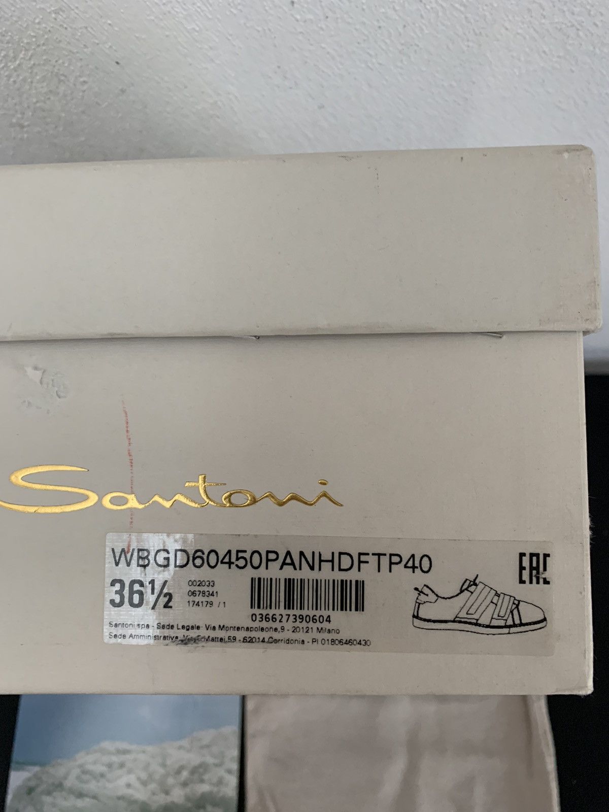 Santoni Santoni Sneakers Leather/Fur sneakers Size US 6.5 / IT 36.5 - 16 Thumbnail