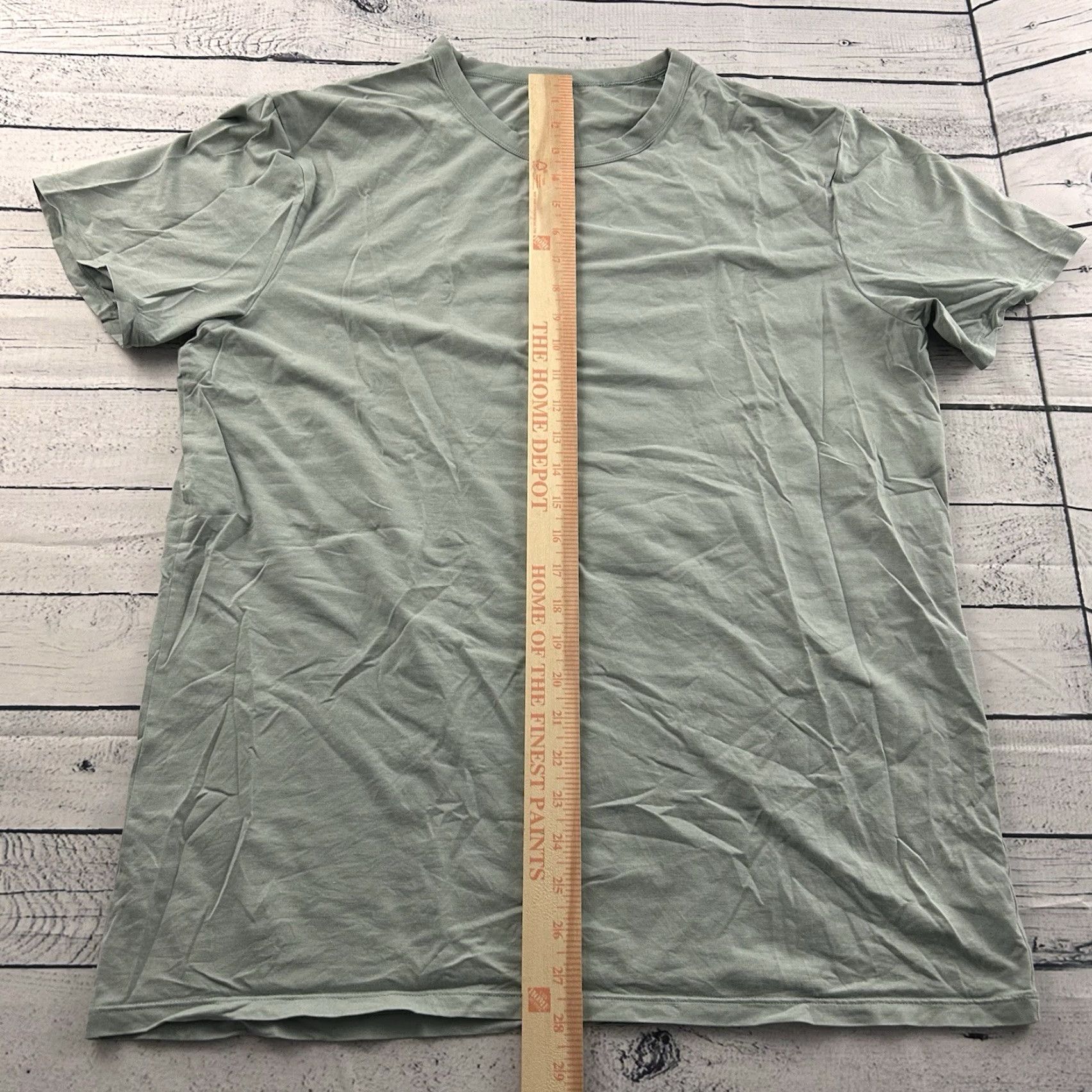 Lululemon Lululemon T-Shirt Men Large Short Sleeve Crew Neck Green 5 Year Basic Size US L / EU 52-54 / 3 - 2 Thumbnail