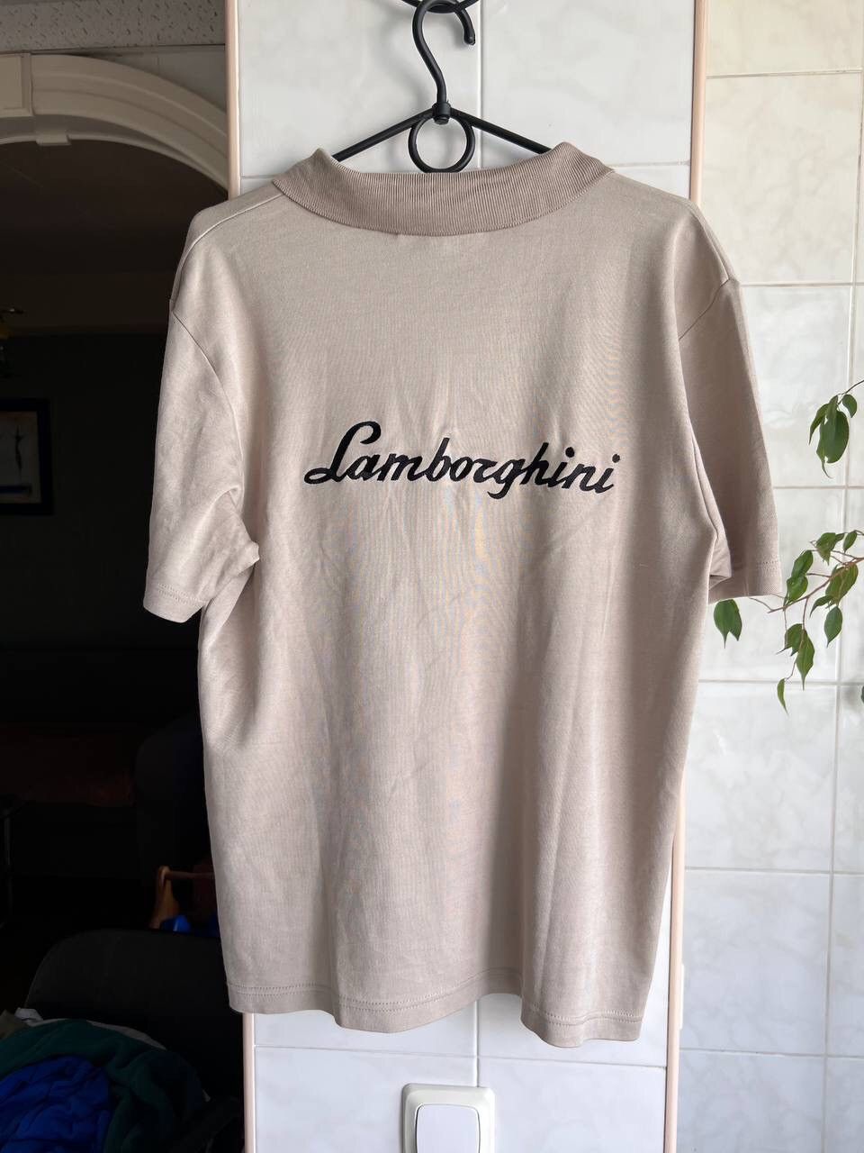 Formula 1 Vintage Tonino Lamborghini Official Polo Shirt Tee Racing Size US L / EU 52-54 / 3 - 2 Thumbnail