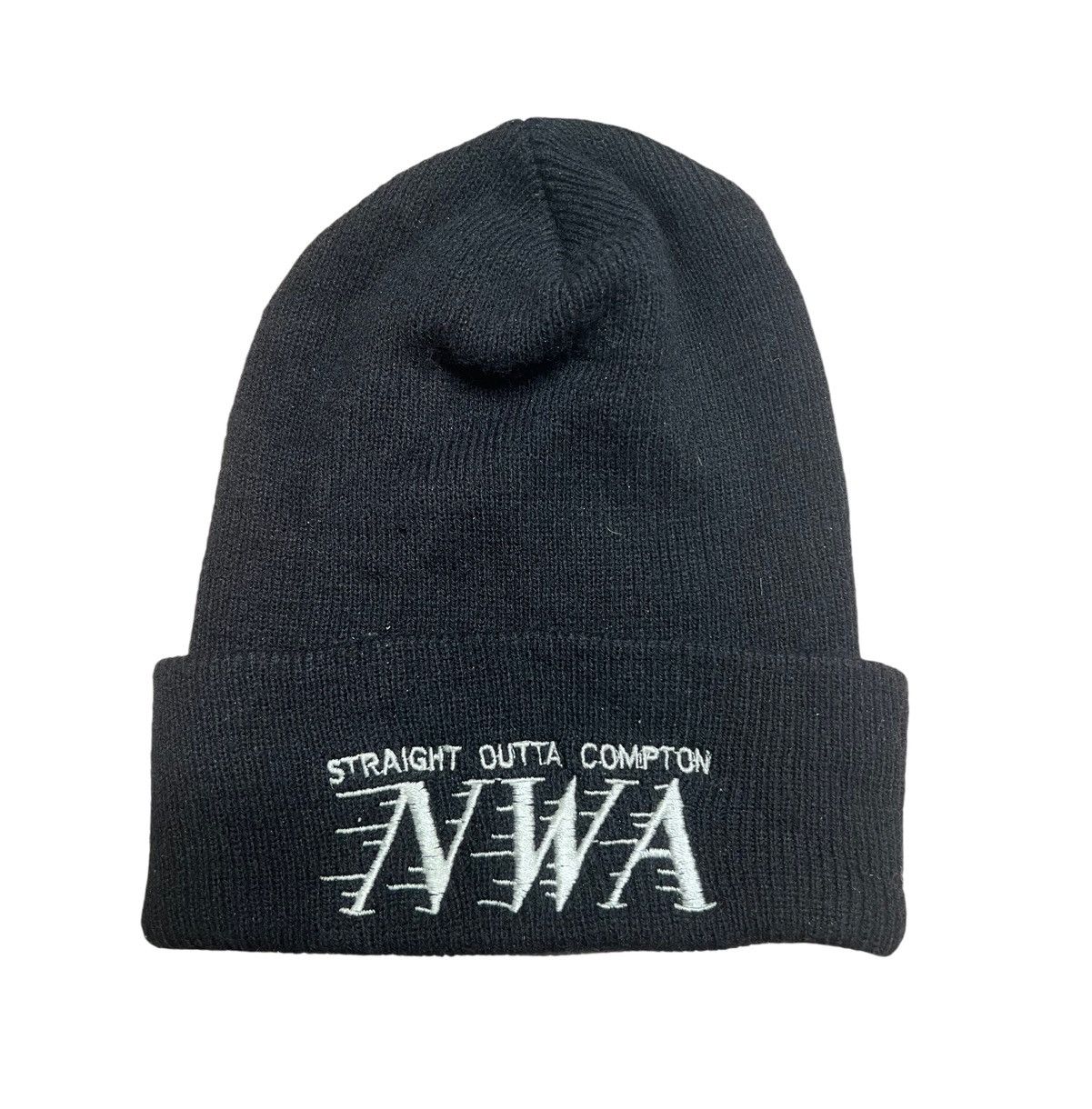Vintage Niggaz With Attitude NWA Promo Beanie Hat Vintage Dr. Dre Size ONE SIZE - 2 Thumbnail