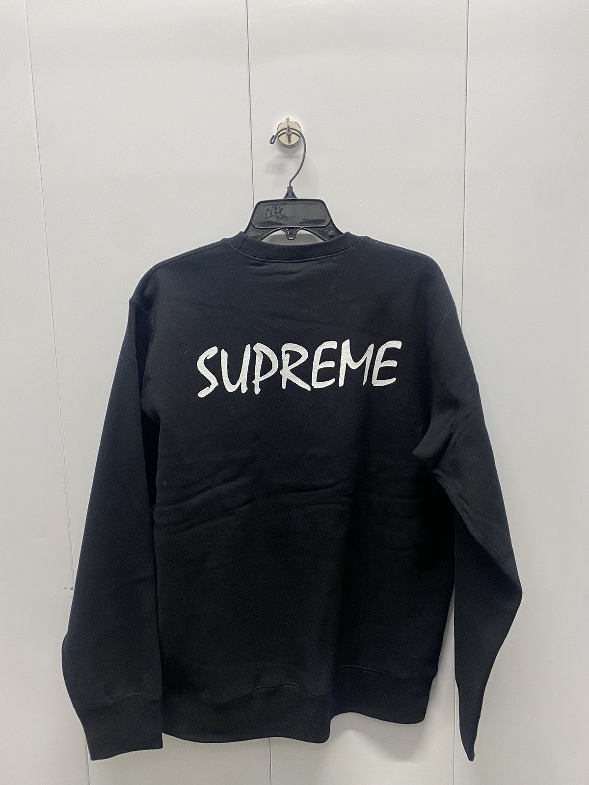 Supreme Supreme x St. Ides Crewneck Sweatshirt Large Black NWT Size US L / EU 52-54 / 3 - 2 Thumbnail