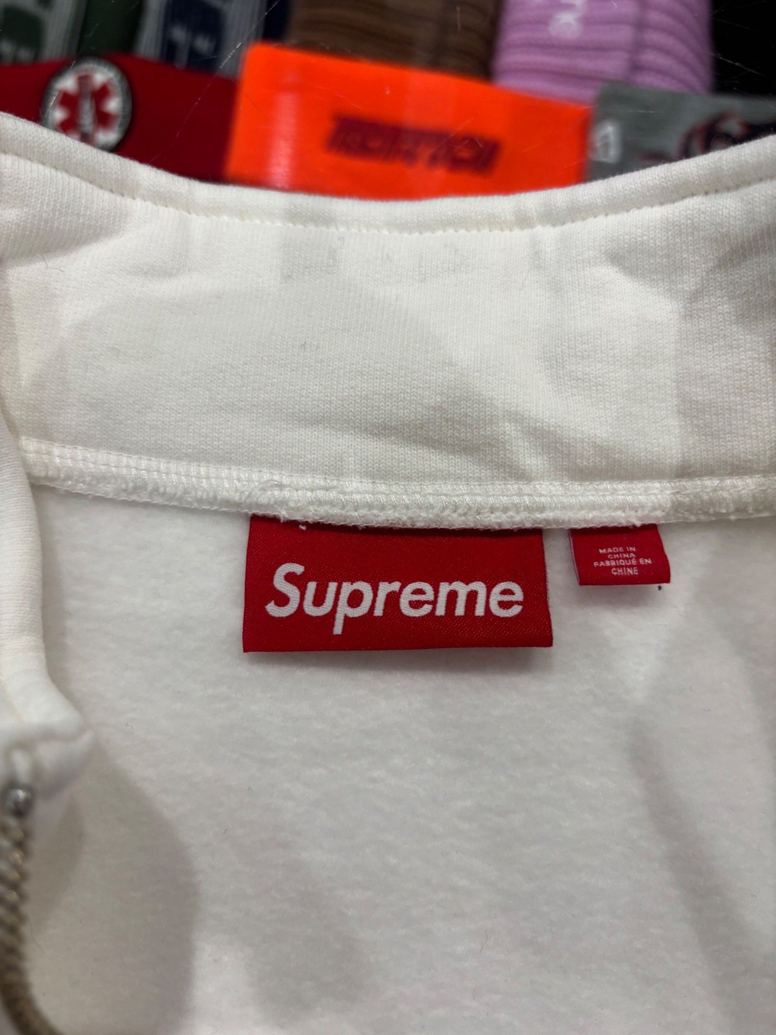 Supreme Supreme Mascots Zip Up Sweatshirt White Size US XL / EU 56 / 4 - 5 Thumbnail