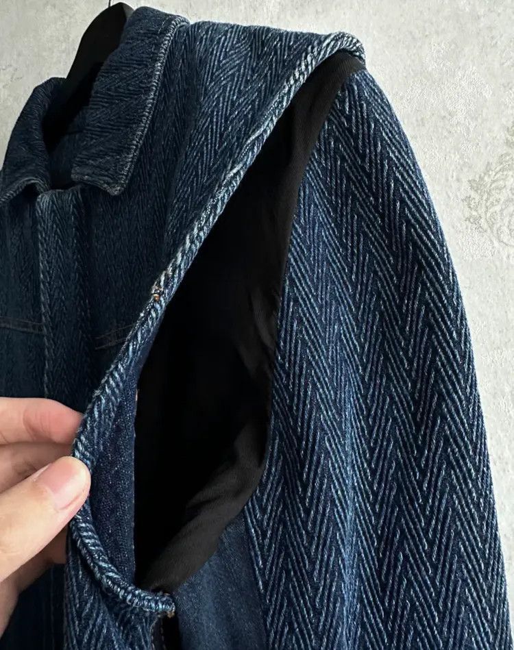 Ann Demeulemeester Ann Demeulemeester 16AW Indigo Wash Denim Jacket Size US XS / EU 42 / 0 - 4 Thumbnail