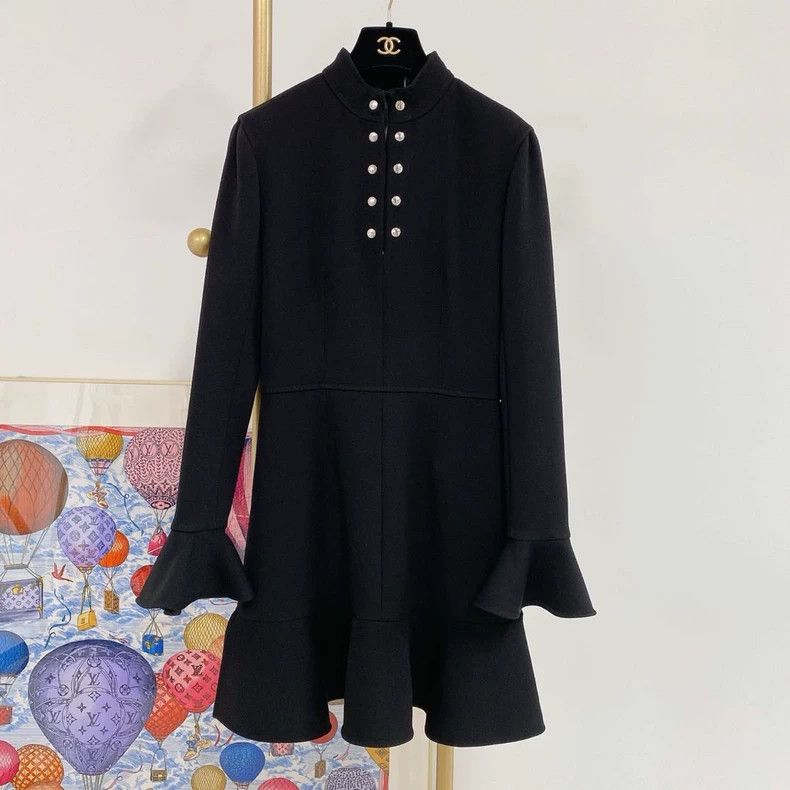 Louis Vuitton Louis Vuitton Black Waistcoat Dress 38 - dmc Size US 38 / EU 54 - 1 Thumbnail