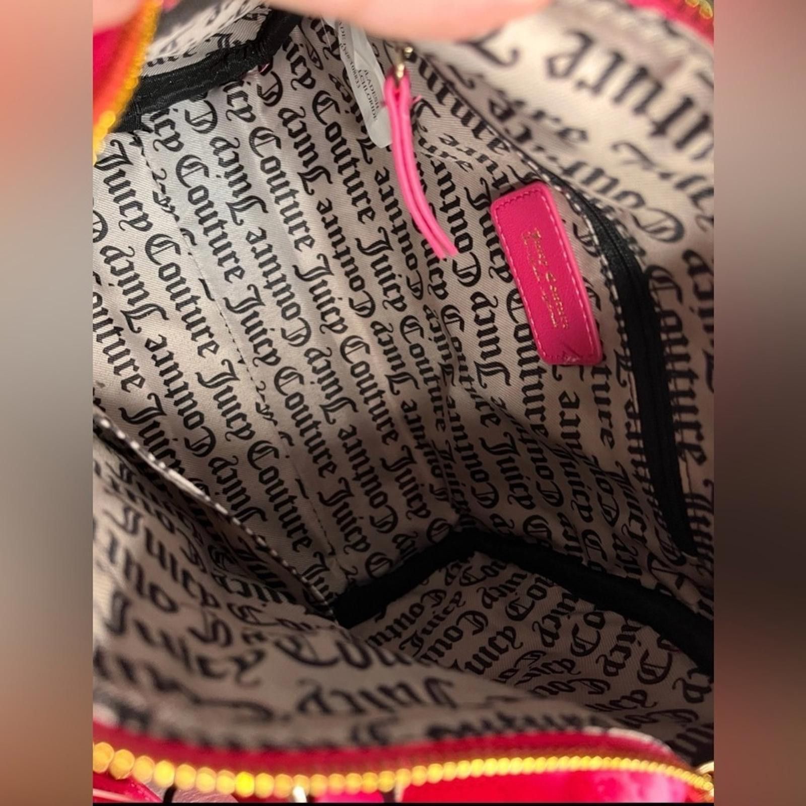 Juicy Couture Juicy Couture Best Sellers Fame Satchel Pink Flash NWT​​ Size ONE SIZE - 5 Thumbnail