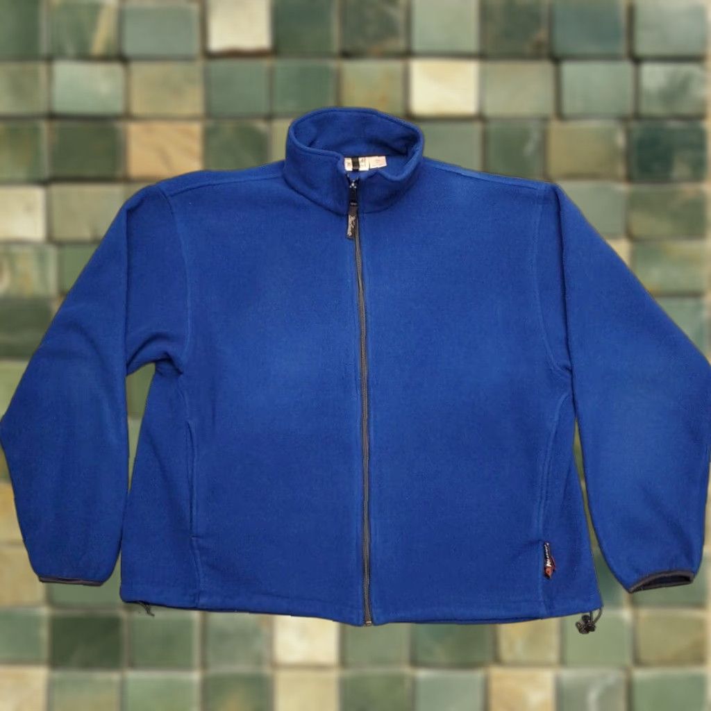 Vintage VINTAGE Woolrich Jacket Mens L Blue Polartec Fleece Full Zip Outdoors Gorp Size US L / EU 52-54 / 3 - 1 Thumbnail