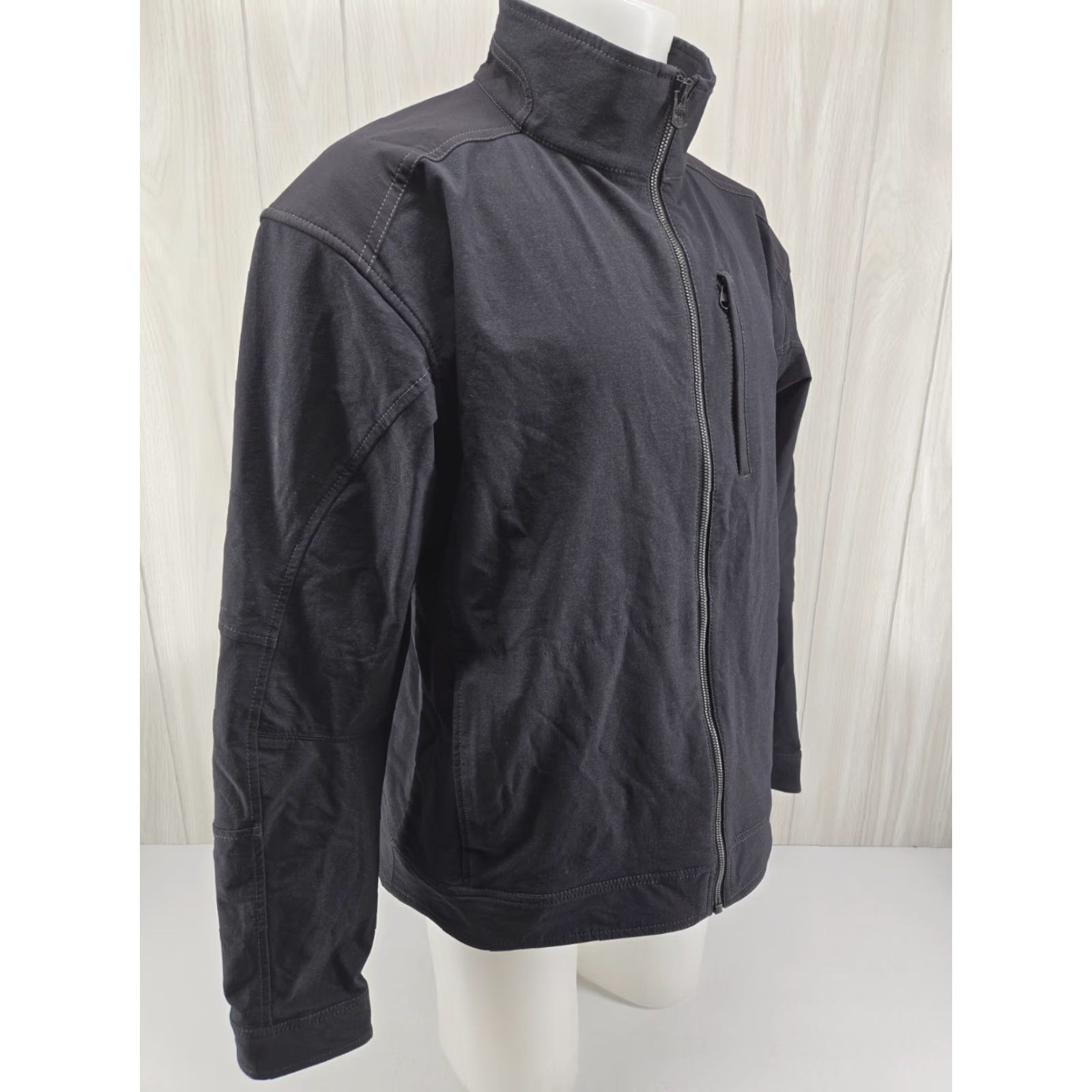 Carbon Kuhl Jacket Men's 2XL Carbon Black Gray Full Zip Softshell Long Sleeve Regular Fit Jacket Size US XXL / EU 58 / 5 - 6 Thumbnail