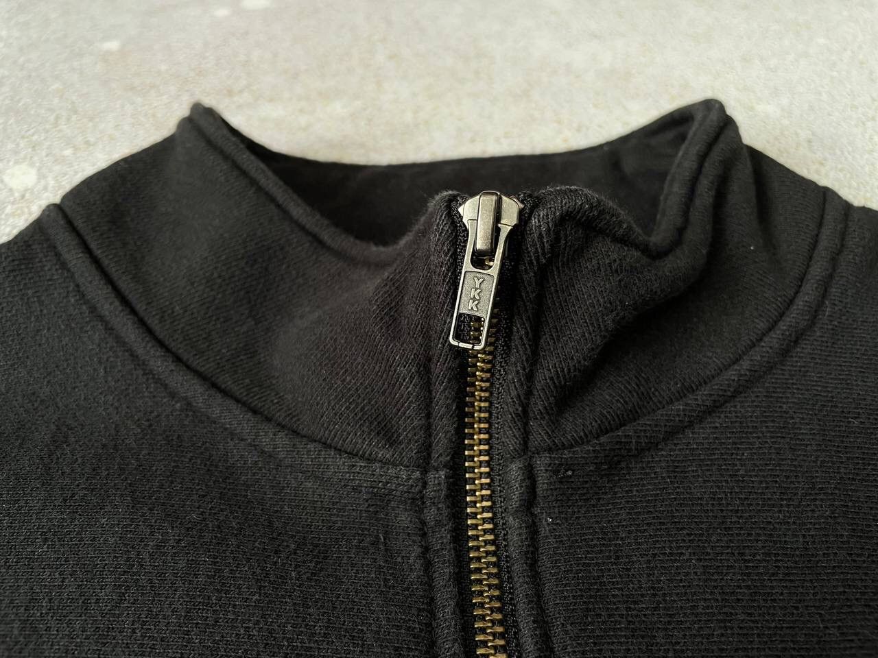 Champion × Vintage Vintage Champion 1/4 Sweatshirt Big Central Logo Y2K Rare Size US XL / EU 56 / 4 - 4 Thumbnail