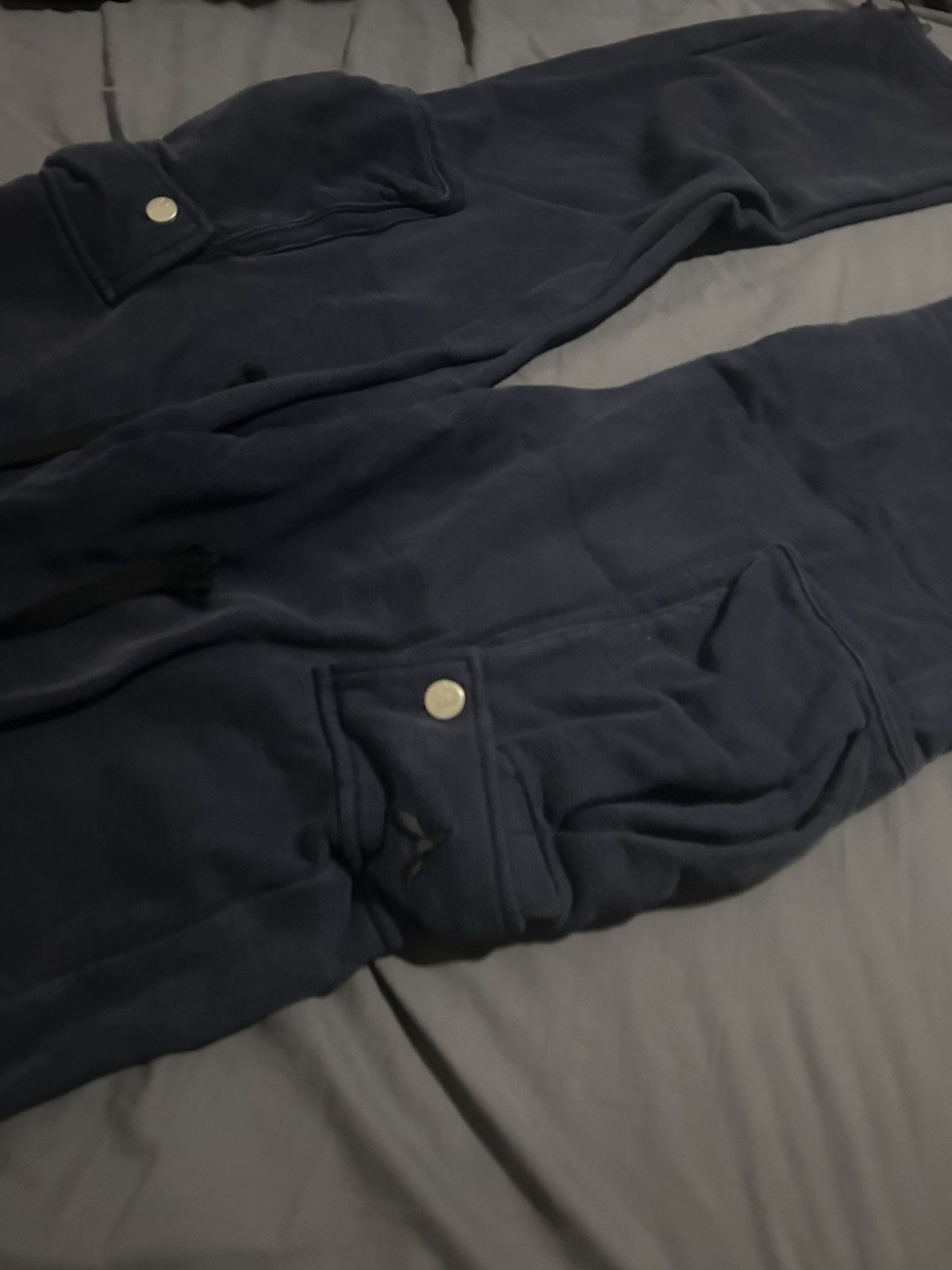 Japanese Brand × Vintage Ditch La Navy Cargo Sweatpants Size US 30 / EU 46 - 3 Thumbnail