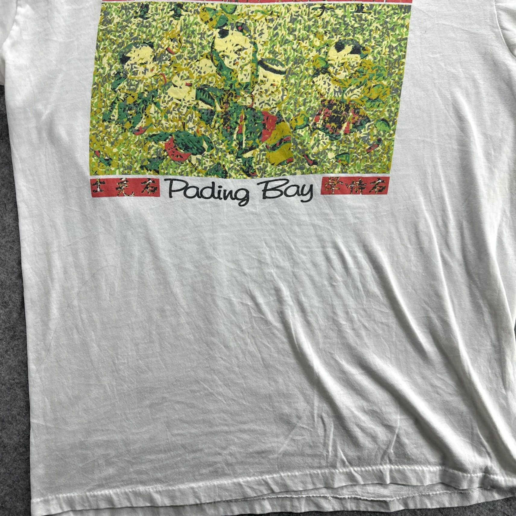 Vintage VINTAGE Pading Bay Panda Graphic T-Shirt Mens Large White Nature Wildlife 90s Size US L / EU 52-54 / 3 - 4 Thumbnail