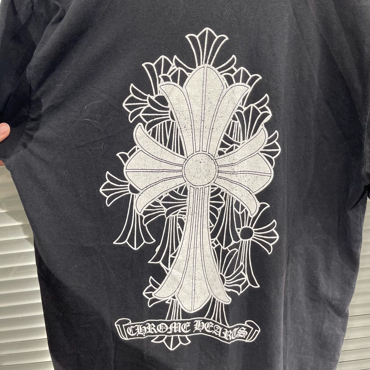 Chrome Hearts Chrome Hearts Phantom Tomb Cross Short Sleeve L Size US L / EU 52-54 / 3 - 7 Thumbnail