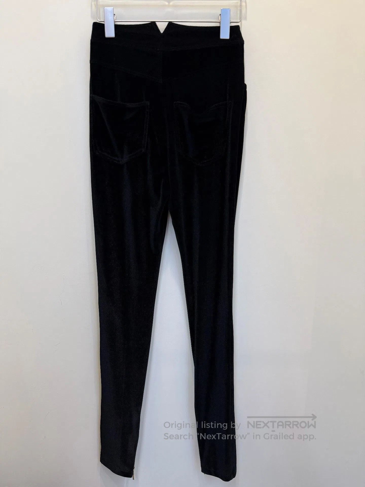 Balmain BALMAIN Women's Velvet Trousers. Size 35" - 2 Thumbnail
