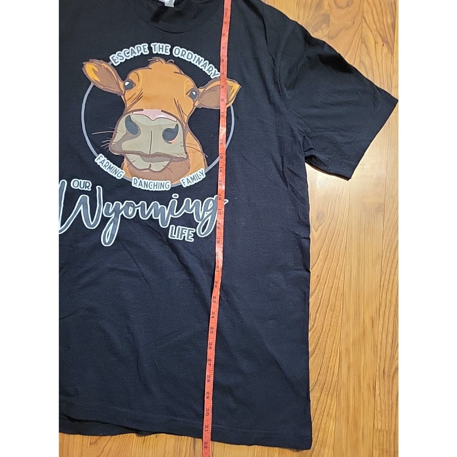 Vintage VINTAGE The Wyoming Life 2XL Mens SS Black Canvas Tshirt New Ranching Farming Size US XXL / EU 58 / 5 - 5 Thumbnail