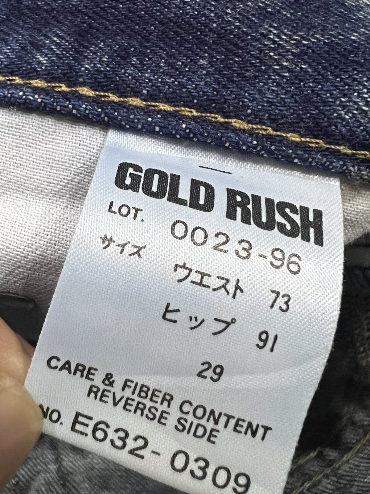 Vintage Gold Rush vintage acid wash jeans sz 28 Size US 29 - 7 Thumbnail