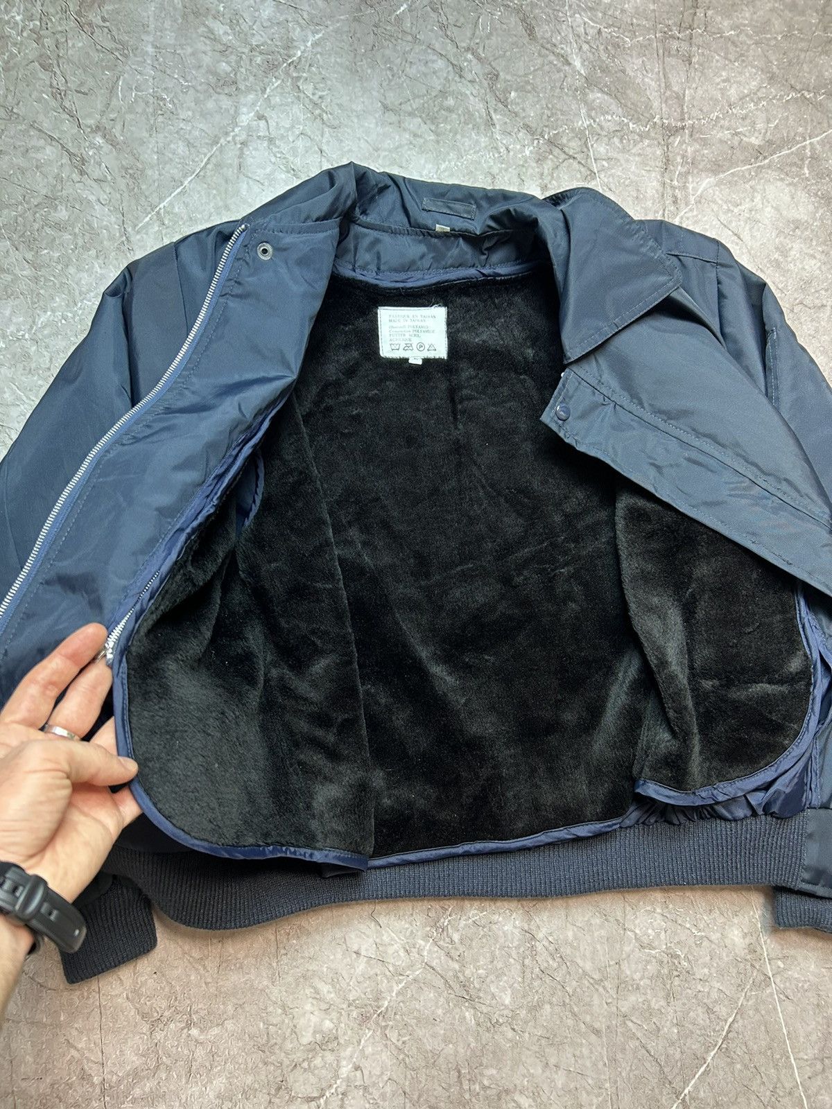 Alpha Industries × Vintage Vintage Nylon Bomber Jacket MA1 Y2K Size US M / EU 48-50 / 2 - 9 Thumbnail