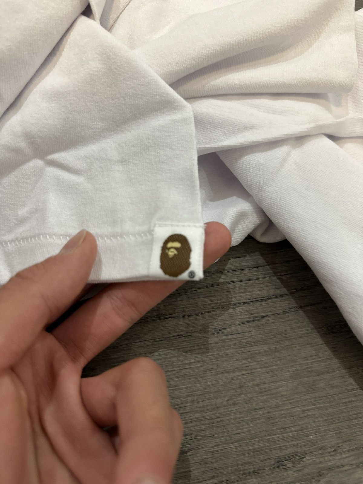 Bape 2023 BAPE ABC Camo By Bathing Ape Tee 'White/Grey' Size US L / EU 52-54 / 3 - 8 Thumbnail