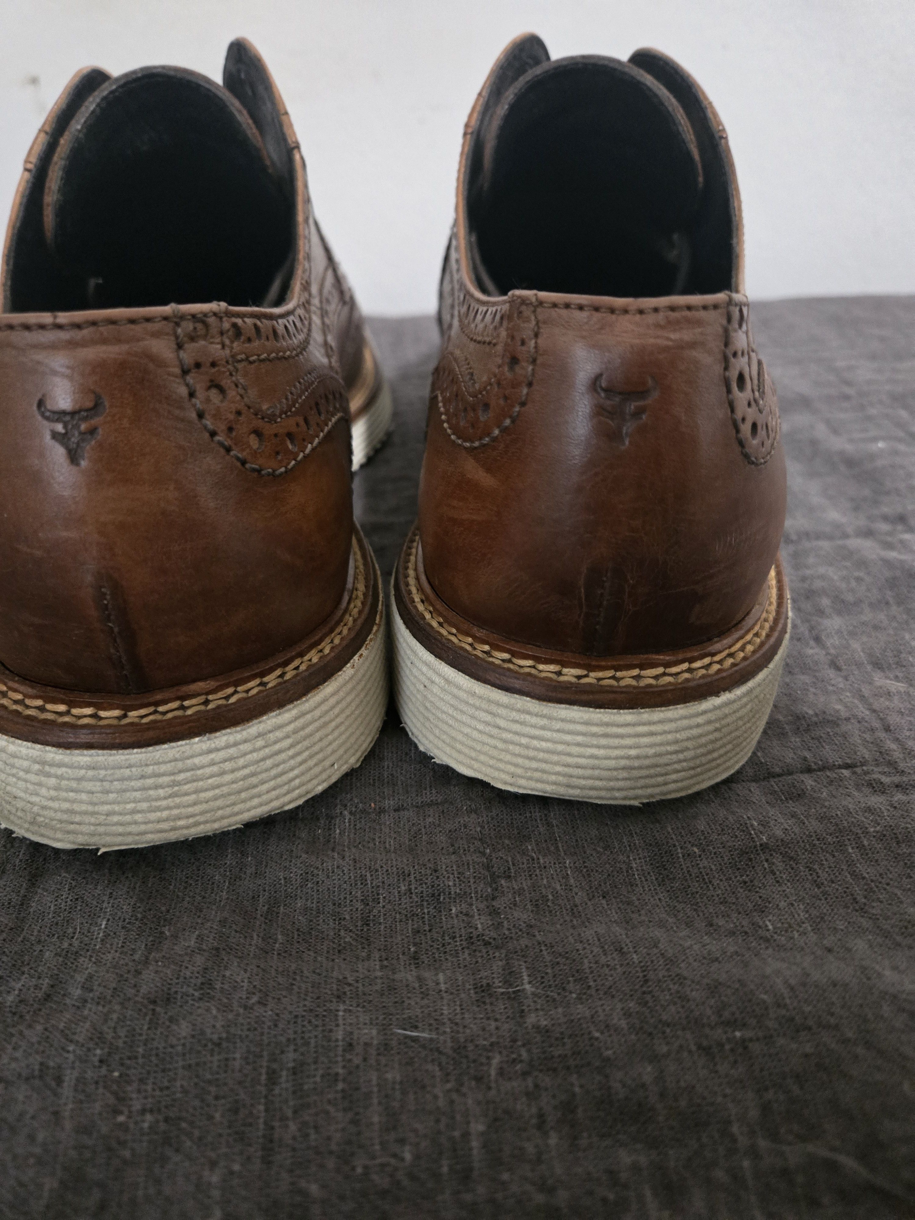 Trask 2019 -M13 - Trask Rogan Wingtip - Brown - XL Extralight Sole Size US 13 / EU 46 - 4 Thumbnail