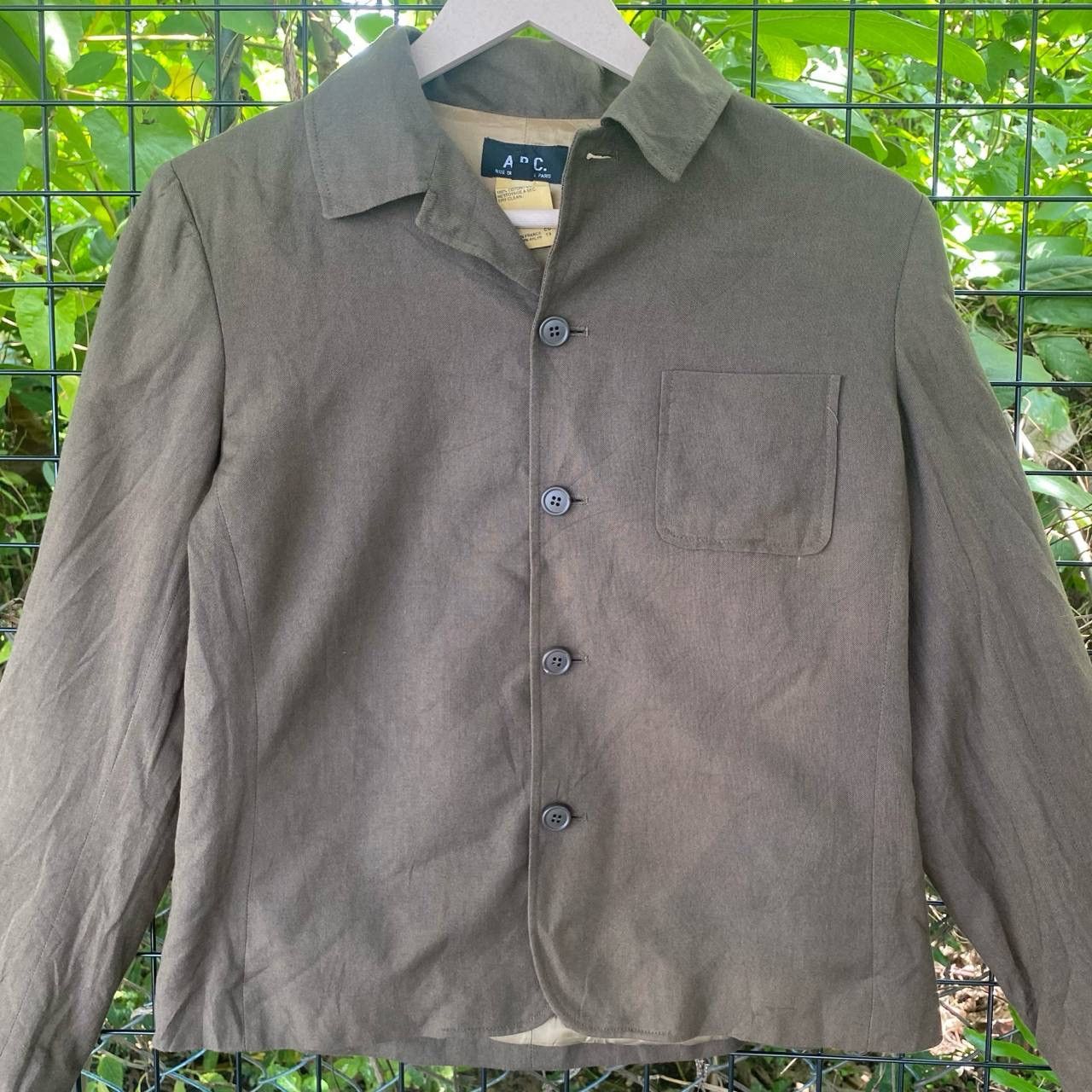 A.P.C. Vintage APC Single Pocket Coat Jacket Size M / US 6-8 / IT 42-44 - 3 Thumbnail