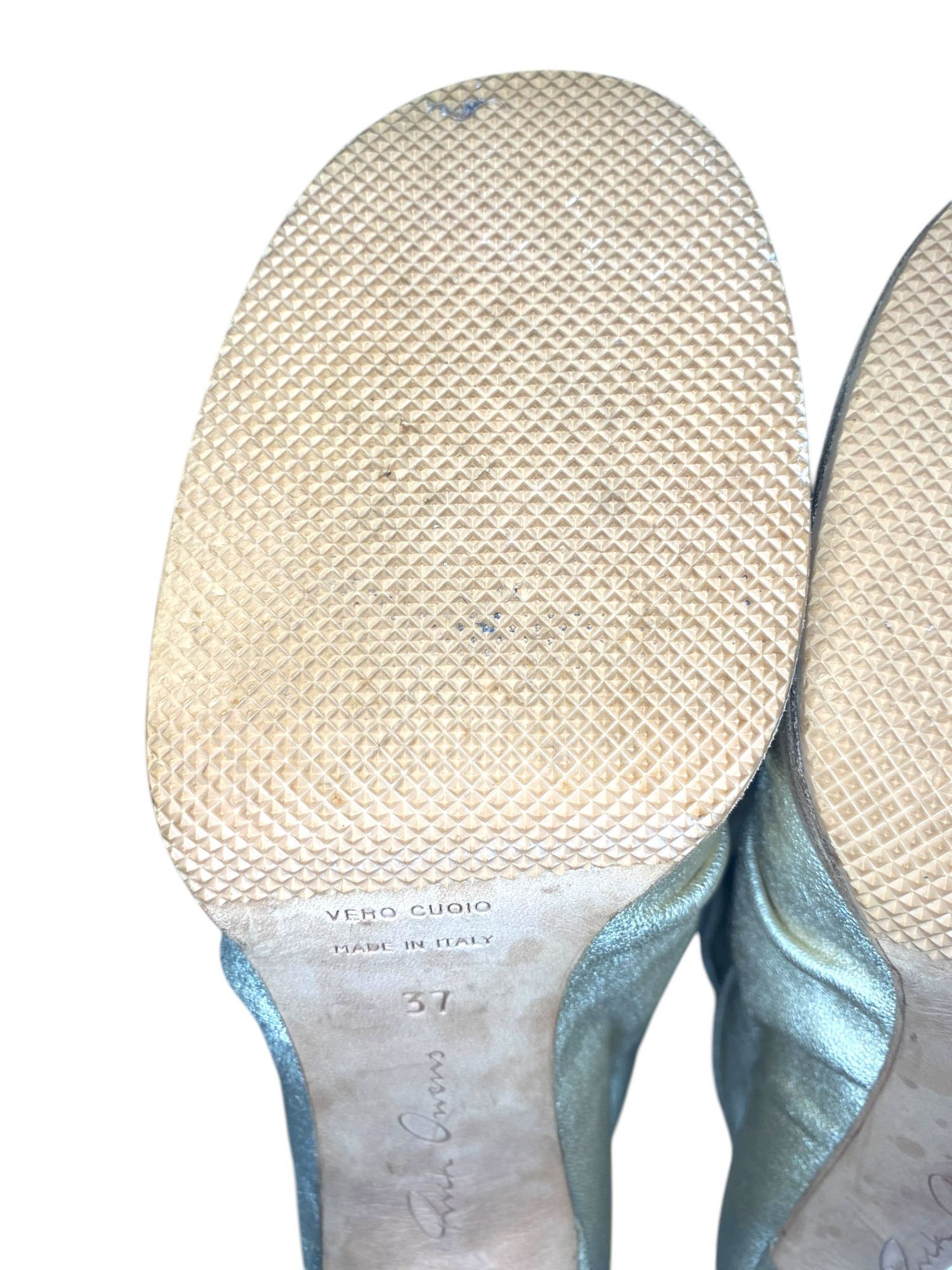 Rick Owens Rick Owens FW06 Runway 'Dustulator' Glitter Heels Size US 7 / IT 37 - 13 Thumbnail