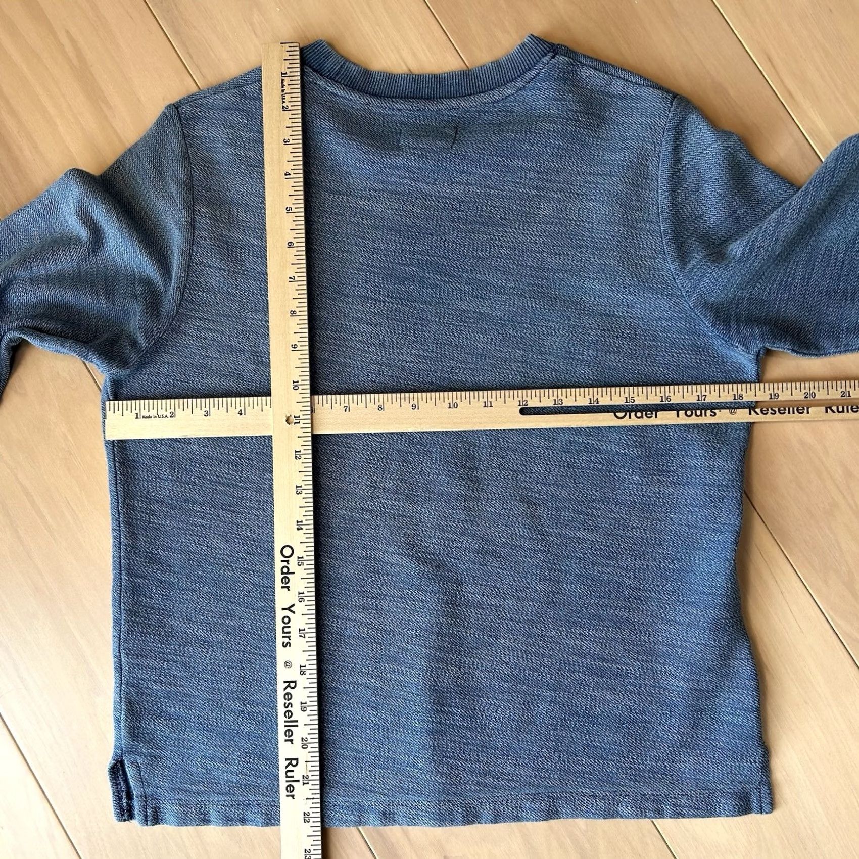 Marine Layer Marine Layer Crewneck Sweatshirt Long Sleeve Women’s Small Blue Logo Pullover Knit Cotton All Seasons Casual Vintage? No, skip label – Women, S Size S / US 4 / IT 40 - 5 Thumbnail