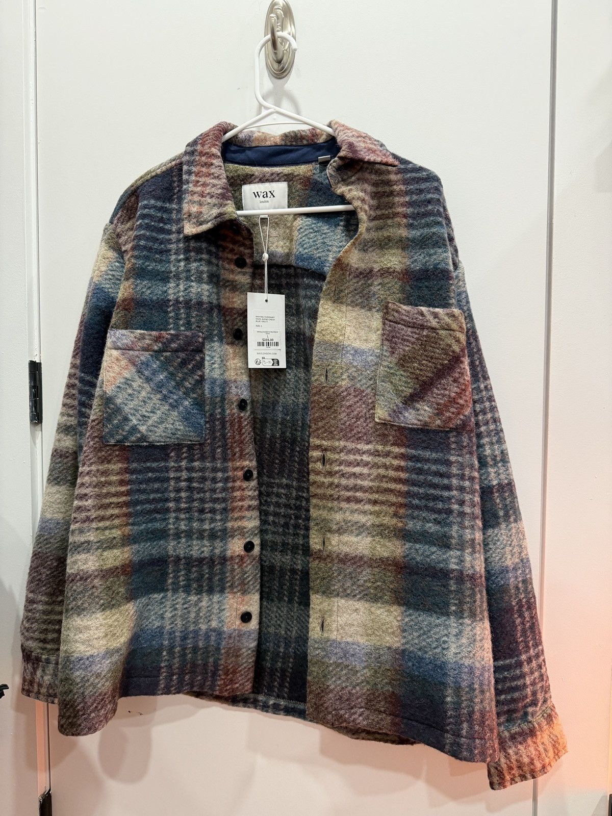 Wax London Wax London Whiting Wool Overshirt Size US L / EU 52-54 / 3 - 1 Thumbnail
