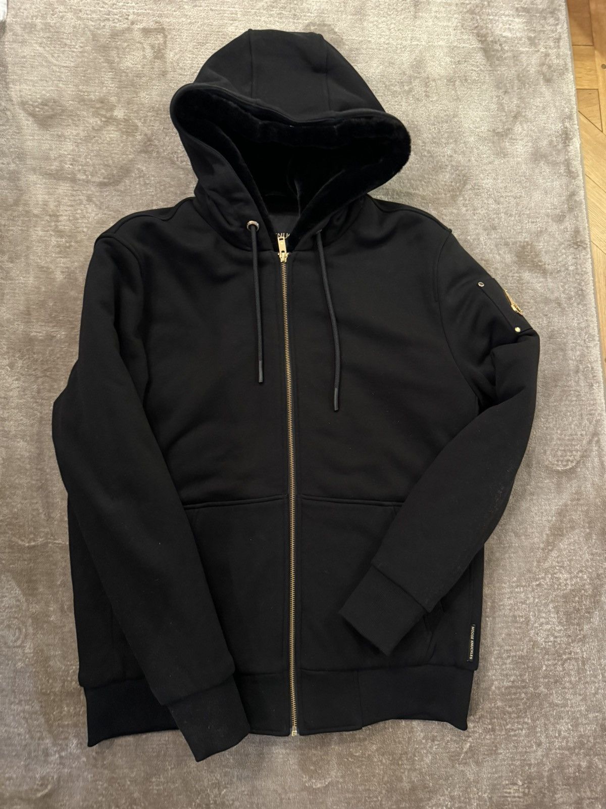 Moose Knuckles MOOSE KNUCKLES BALCK GOLD HOODIE/COAT Size US L / EU 52-54 / 3 - 1 Thumbnail