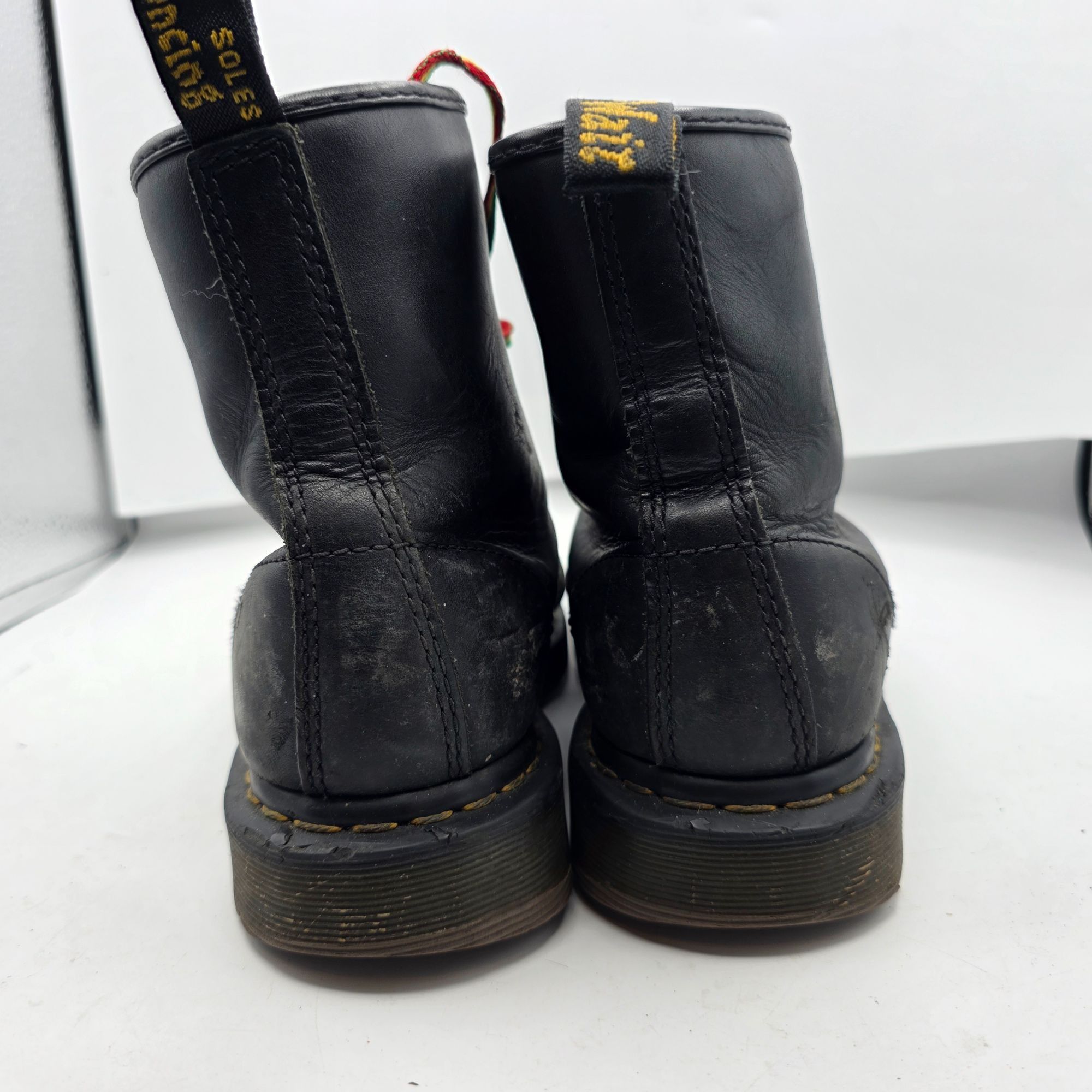 Dr. Martens Dr. Martens 1460 SR Womens Size 7 Black Leather Slip Resista Size US 7 / IT 37 - 4 Thumbnail