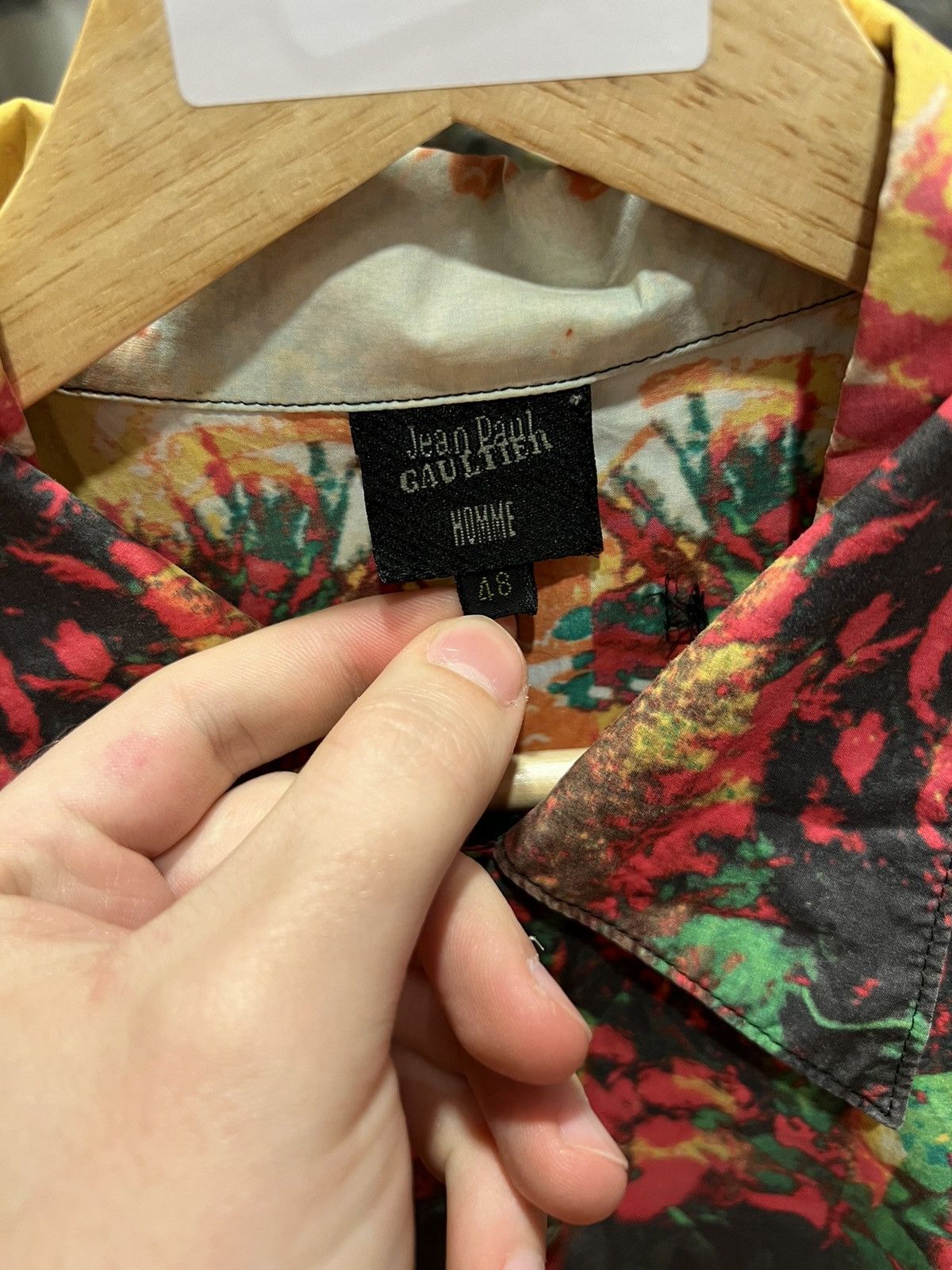 Jean Paul Gaultier Jean Paul Gautier SS2000 Psychedelic Button Up Shirt Size US S / EU 44-46 / 1 - 3 Thumbnail