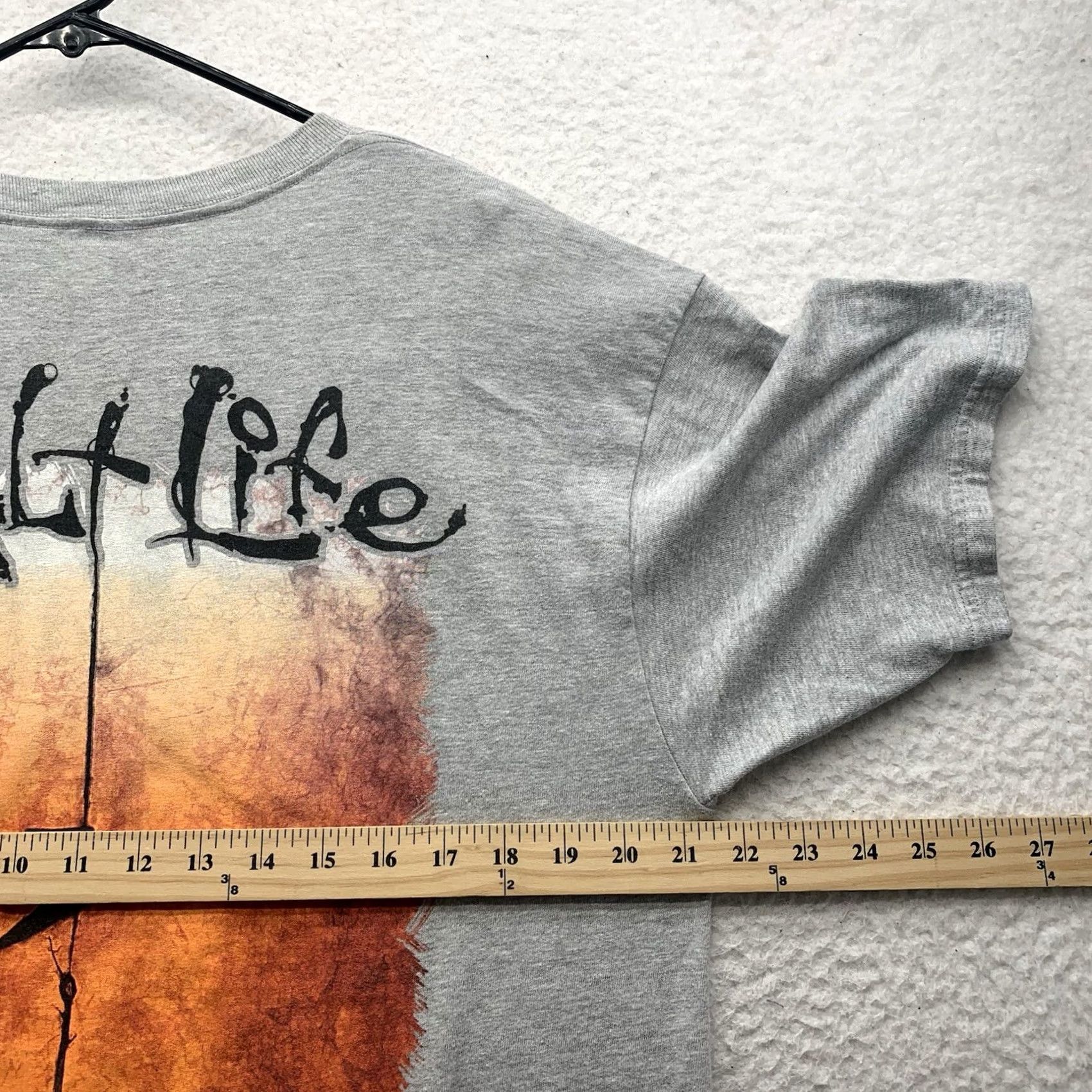 Vintage Salt Life T-Shirt Mens Large L Gray Hook Line Sinker Fishing Outdoors Southern Size US L / EU 52-54 / 3 - 6 Thumbnail