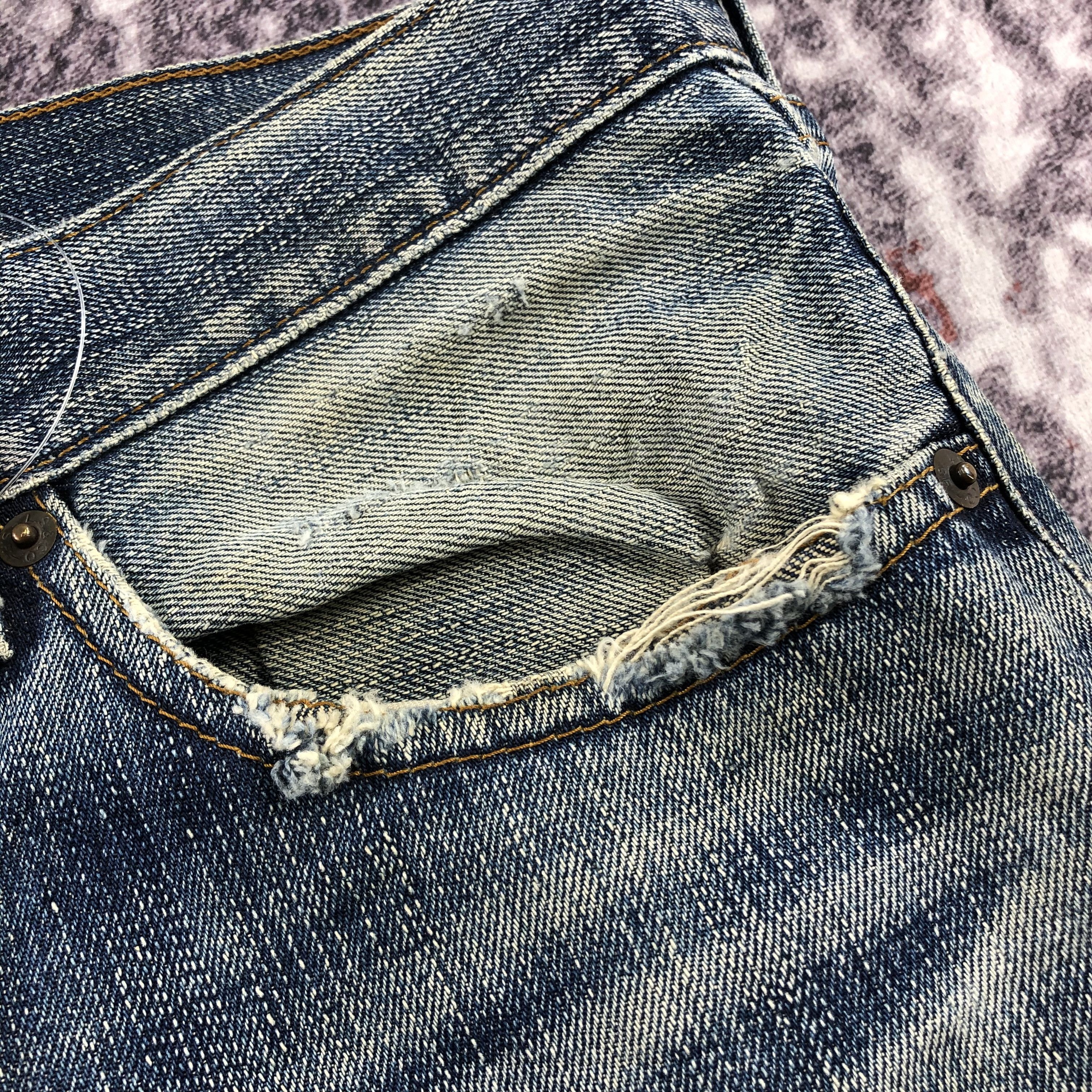 Levi's × Vintage Vintage 90s Blue Wash Levis 502 Jeans-JM2201 Size US 36 / EU 52 - 17 Thumbnail