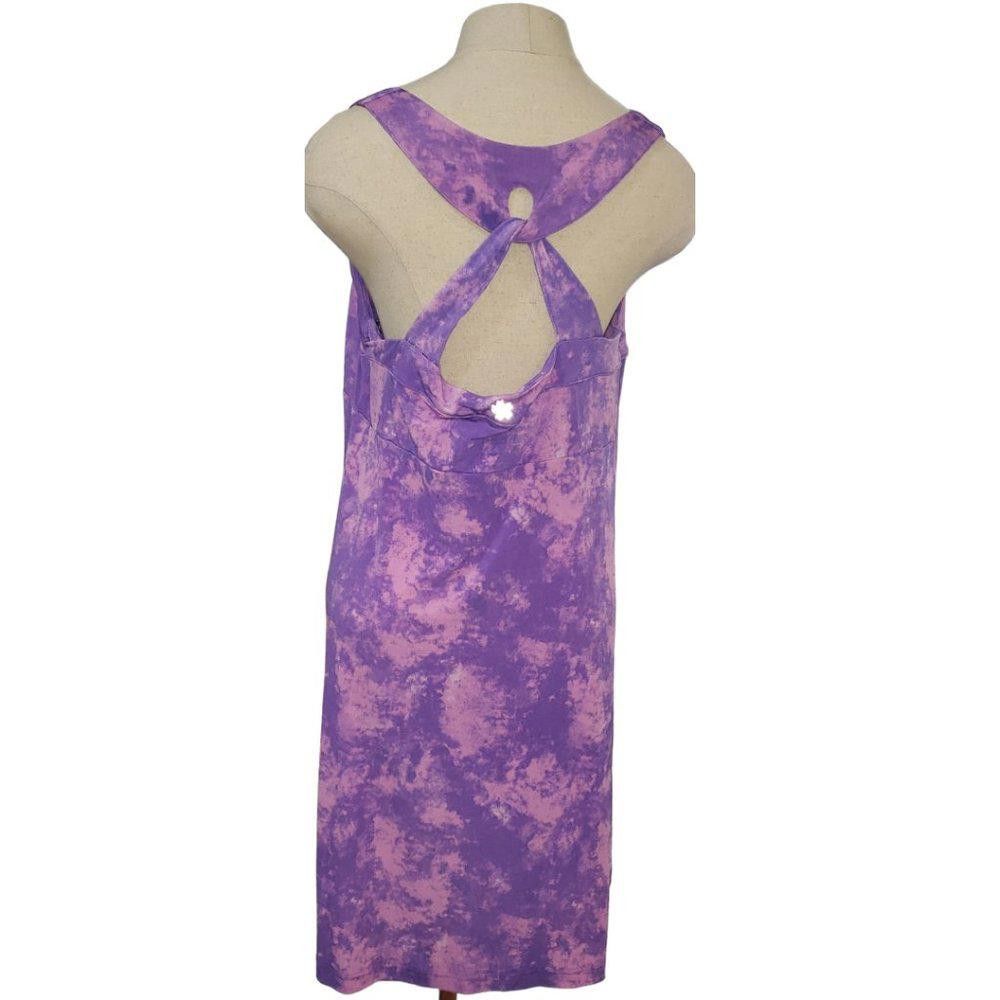 Tek Gear CT505 Tek Gear Purple Tie Dye Sleeveless Athletic Dress XL Size XL / US 12-14 / IT 48-50 - 3 Thumbnail