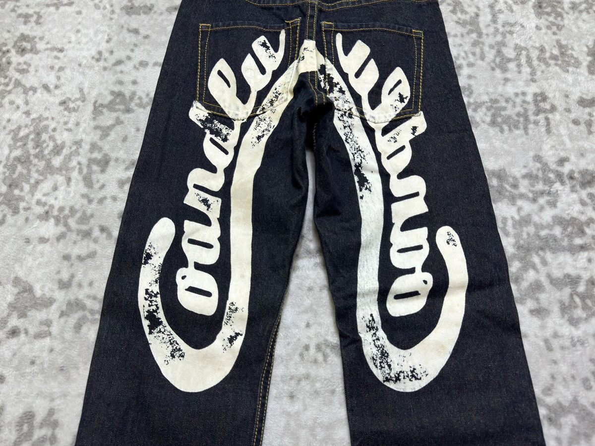 Hysteric Glamour Vintage Cocolulu CO&LU Painted Logo Selvedge Jeans Size US 28 / EU 44 - 13 Thumbnail