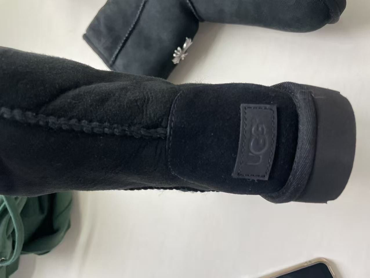 Chrome Hearts Chrome Hearts x UGG's Cross Leather Snow Boots Size US 8 / IT 38 - 7 Thumbnail