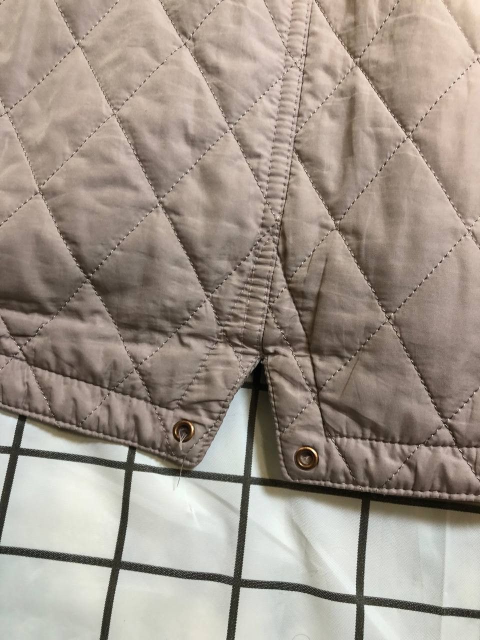 Barbour BARBOUR Womens International Latte Enduro Quilt Jacket Size M / US 6-8 / IT 42-44 - 12 Thumbnail
