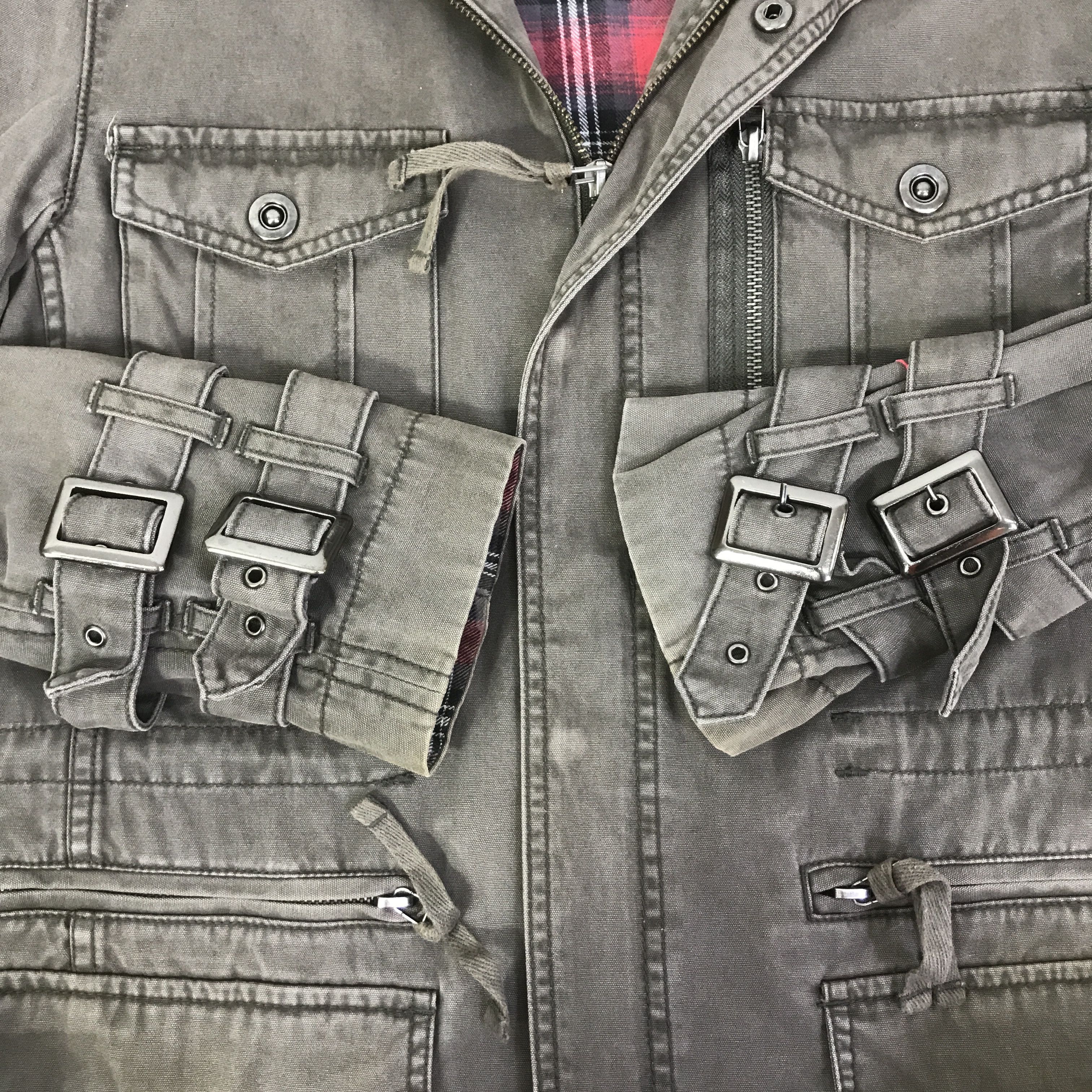 Japanese Brand ROUSHATTE STANDARD BONDAGE DESIGN JACKET K98B9 Size US M / EU 48-50 / 2 - 7 Thumbnail