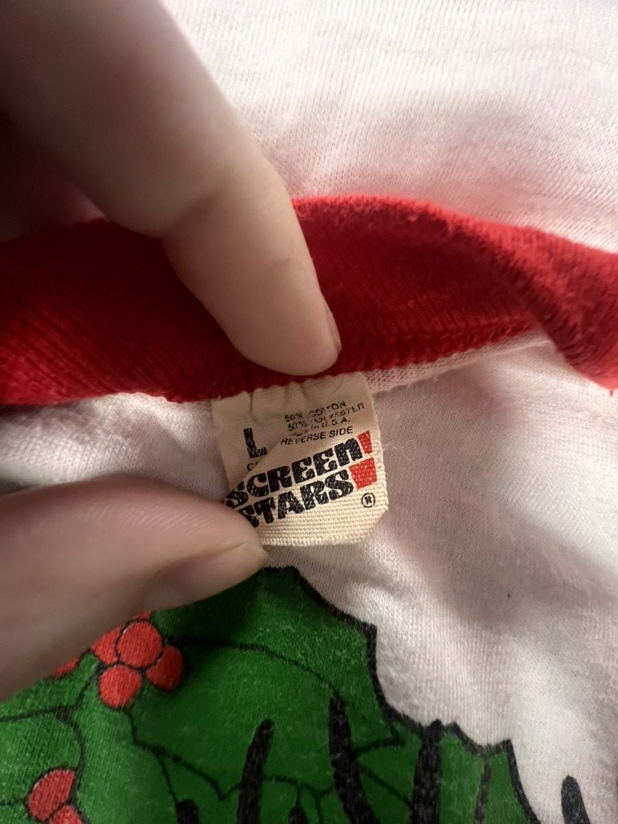 Other Seasons Greetings 1987 Screen Stars Vintage Rudolph Shirt Size L / US 10 / IT 46 - 5 Thumbnail