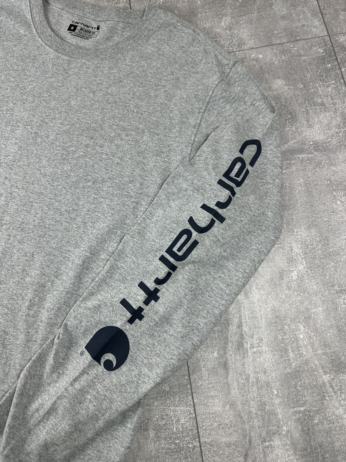 Carhartt Carhartt Mens Graphic Logo Long Sleeve T-Shirt Size US M / EU 48-50 / 2 - 10 Thumbnail