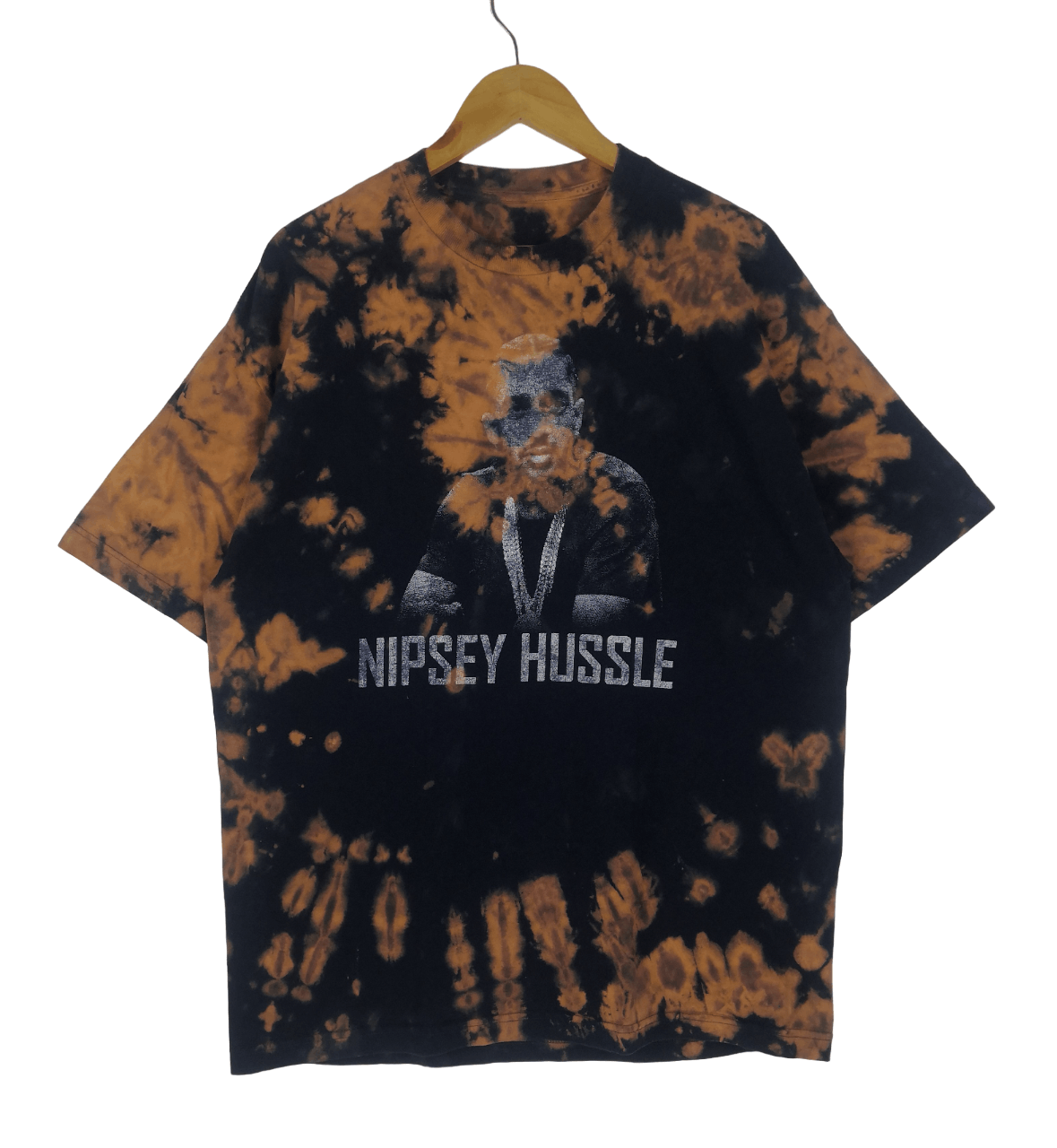 Band Tees Vintage Nipsey Hussle T-Shirt Acid Wash Shirt Rap Tee Size US L / EU 52-54 / 3 - 1 Thumbnail