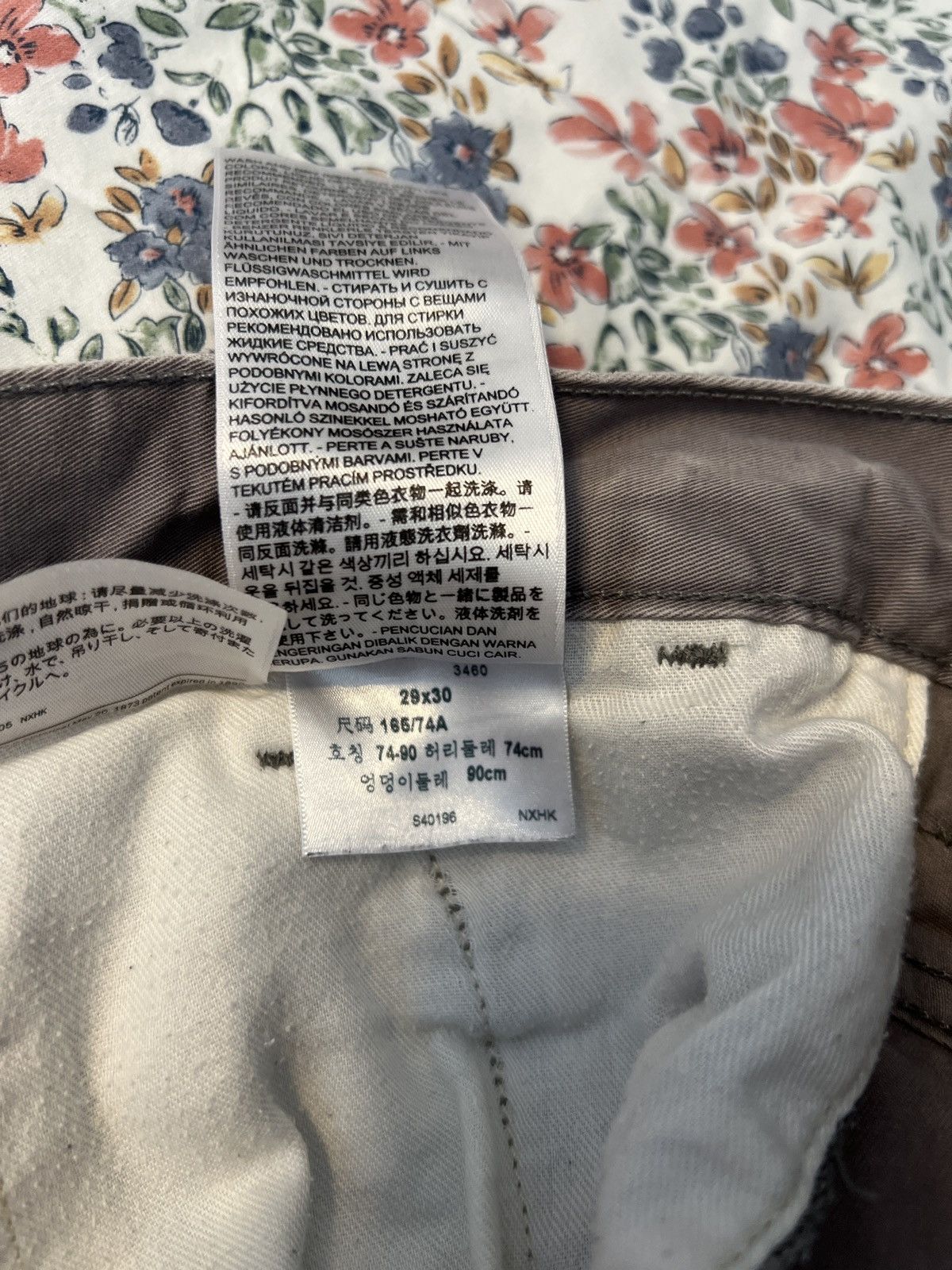 Levi's Levis Gray Chino Size US 29 - 5 Thumbnail