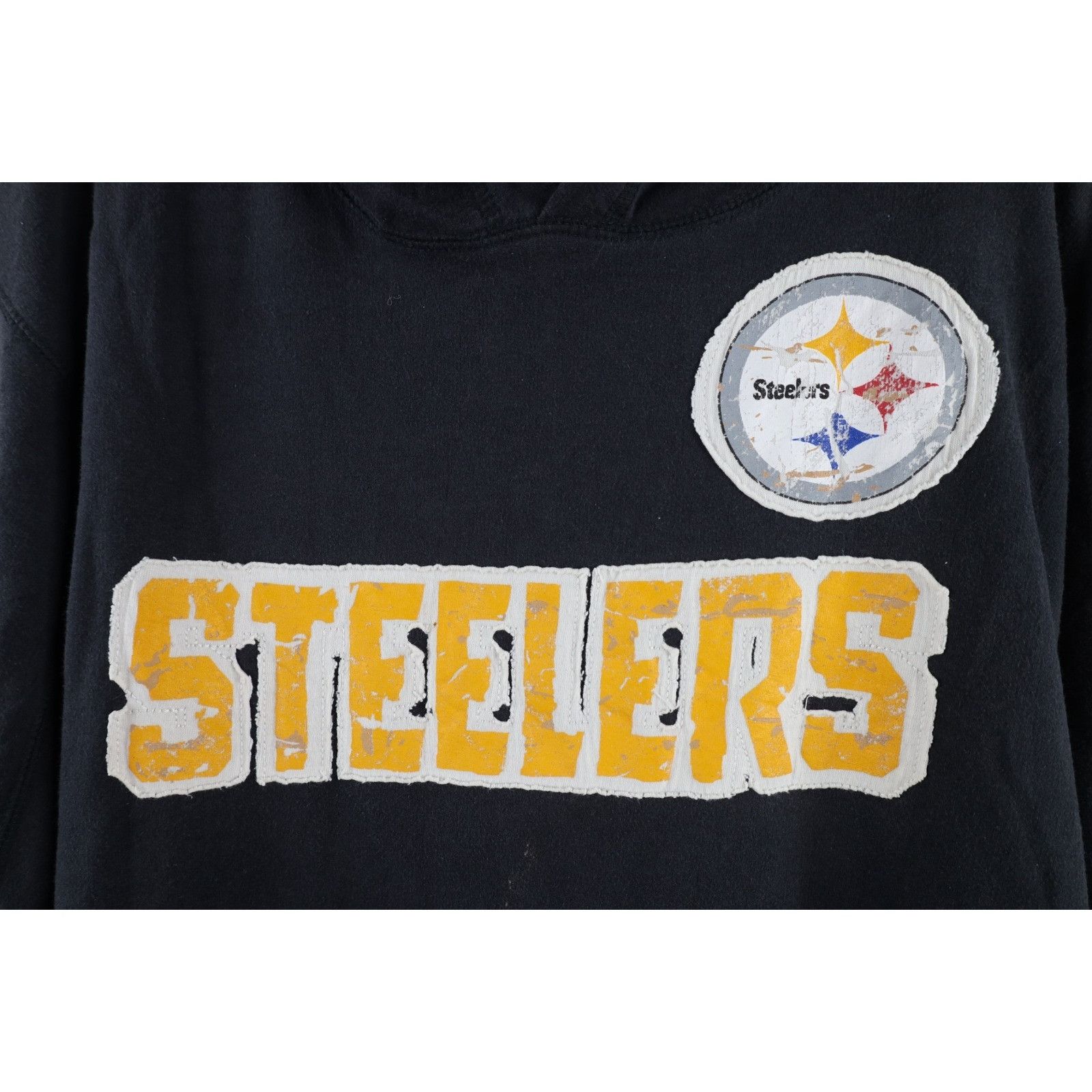 Vintage Vintage Distressed Pittsburgh Steelers Football Hoodie Size US L / EU 52-54 / 3 - 4 Thumbnail